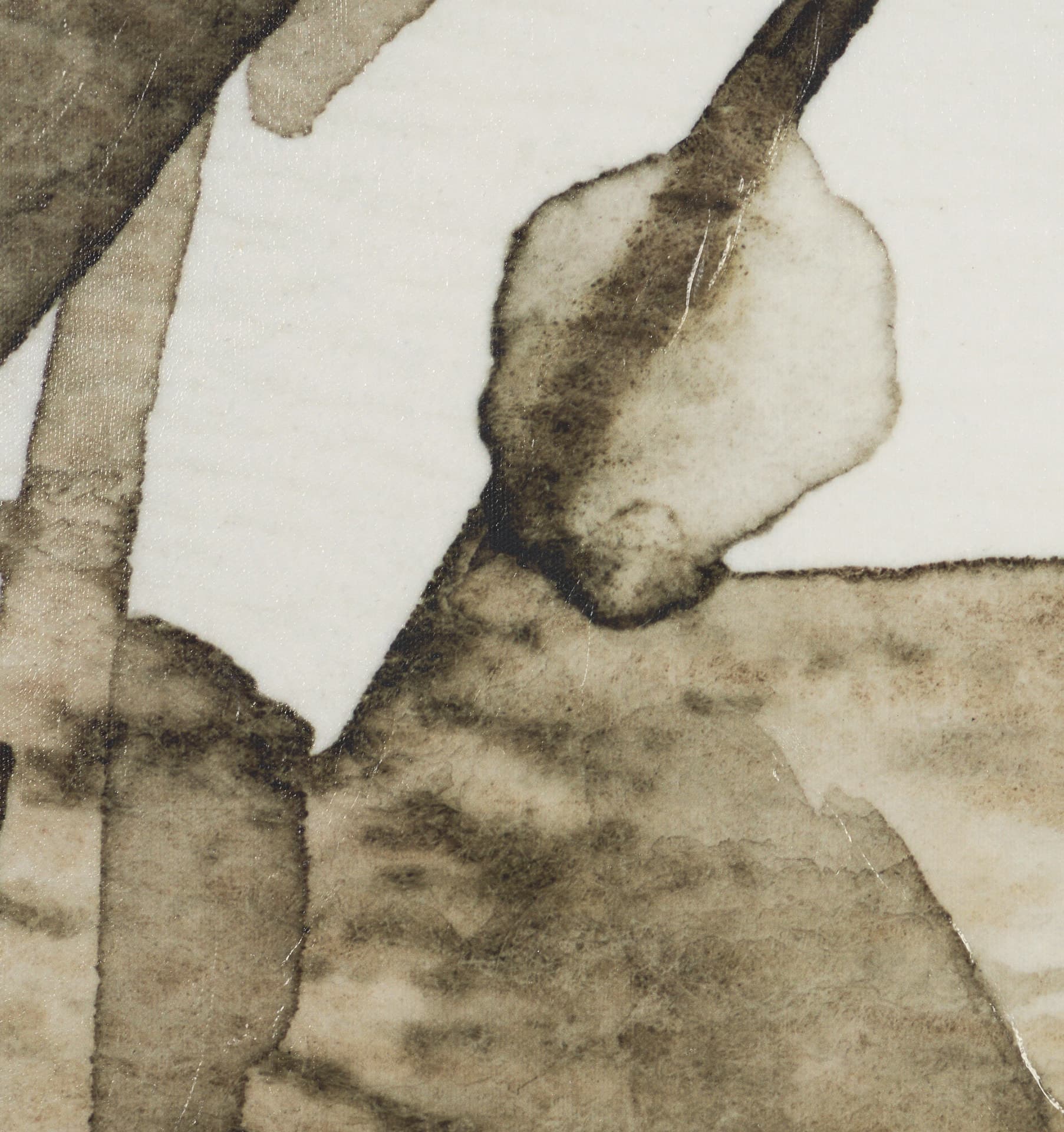 Cornus Alba II by Mercana Studio Hand-Embellished Textured Framed Canvas Artwork — product photograph