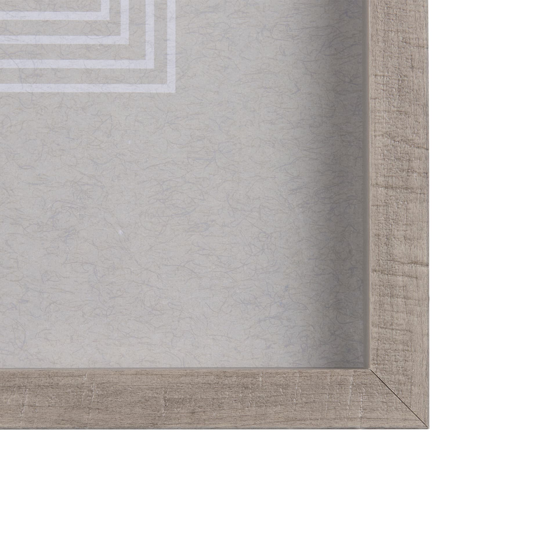 Balance VI by Mercana Studio a Hand Embellished Textured Framed Art Print Matted under Glass — product photograph