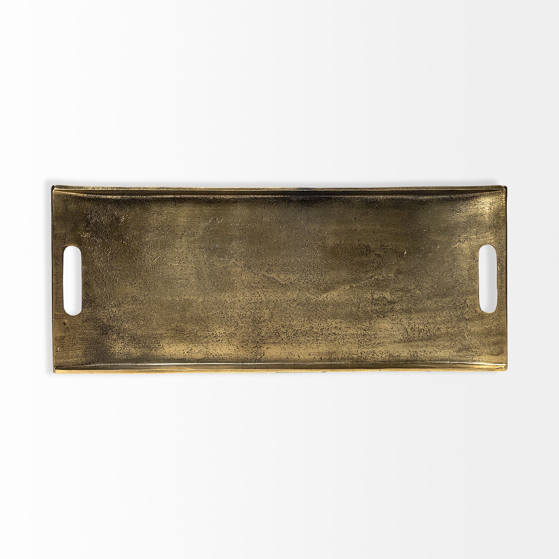 Drey 24L x 10W Gold Rectangular Tray — product photograph