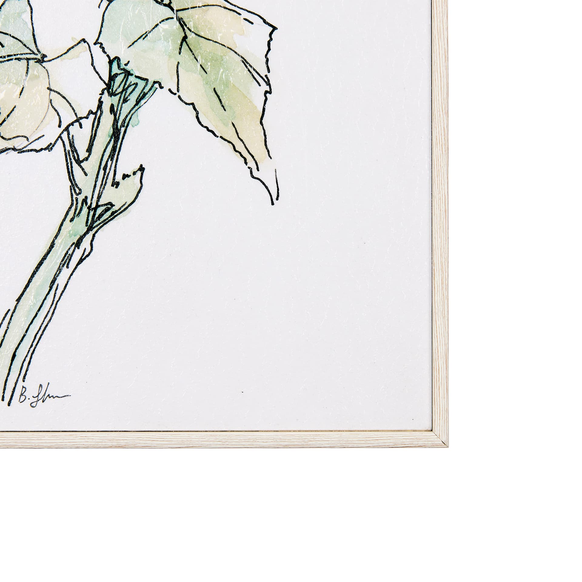 Sunflower I by Mercana Studio a Hand Embellished Textured Framed Art Print — product photograph