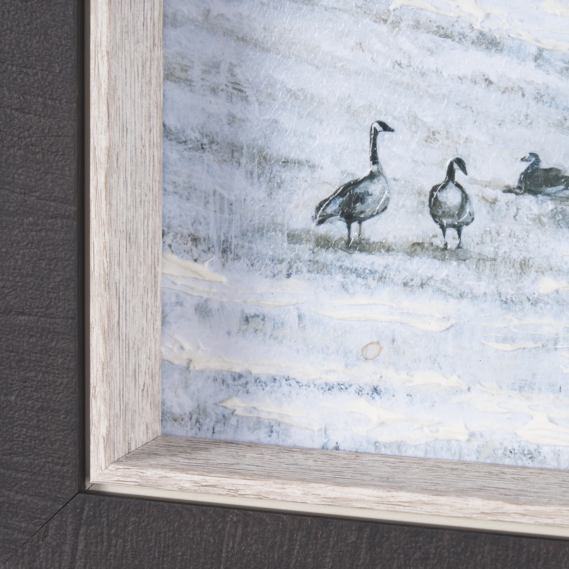 Winter On The Farm IV by Mercana Studio a Hand Embellished Framed Art Print — product photograph