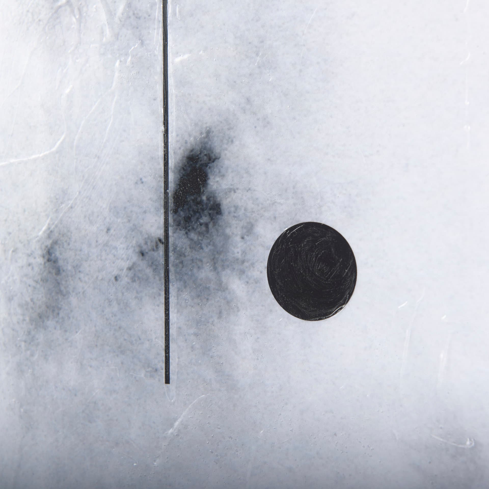 Equilibrium II by Mercana Studio a Hand Embellished Textured Framed Art Print Matted under Glass — product photograph