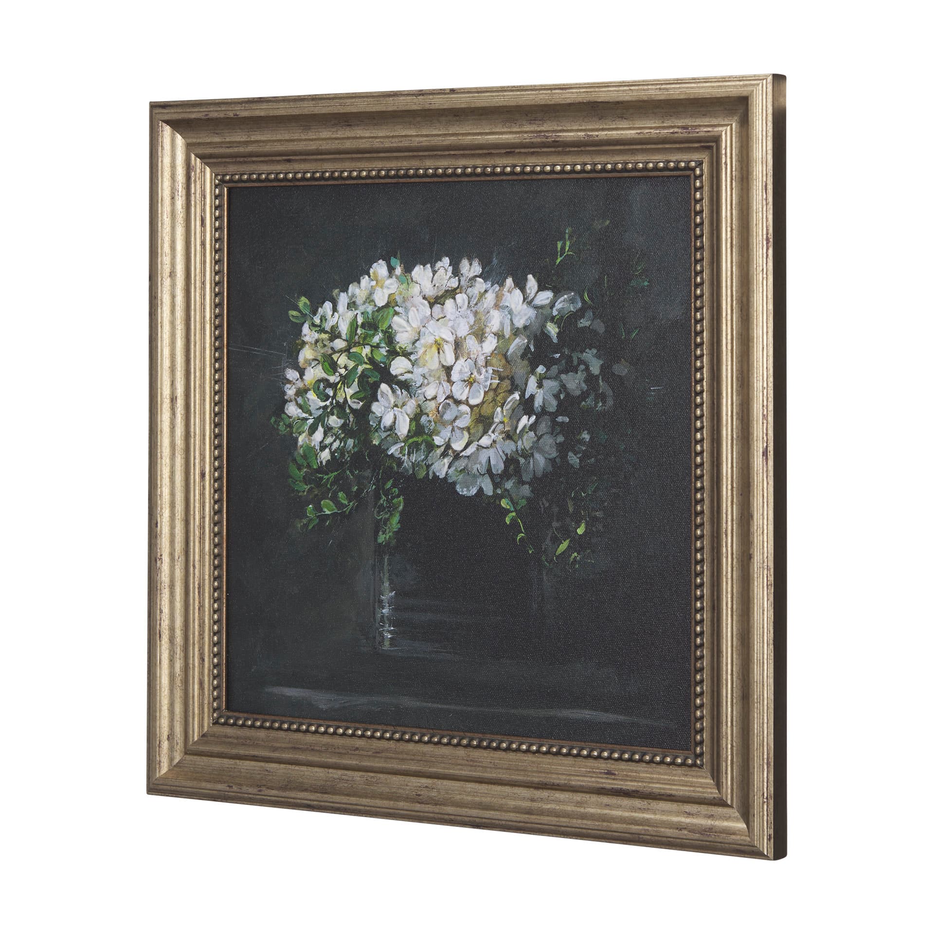 Still Life Flowers I by Mercana Studio a Hand Embellished Textured Framed Art Print — product photograph