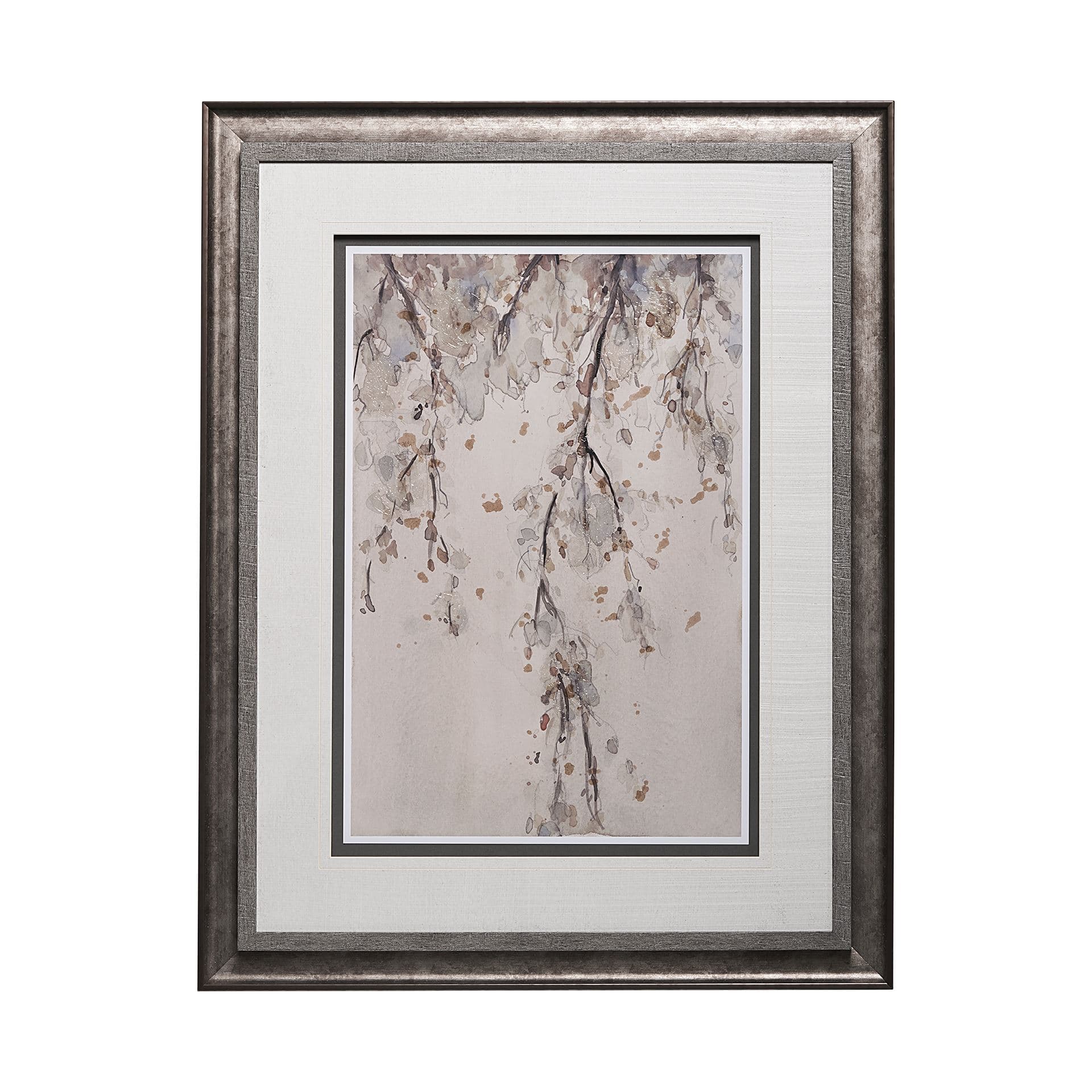 Casual Shade I by Samuel Dixon a Hand Embellished Textured Framed Art Print Matted under Glass — product photograph