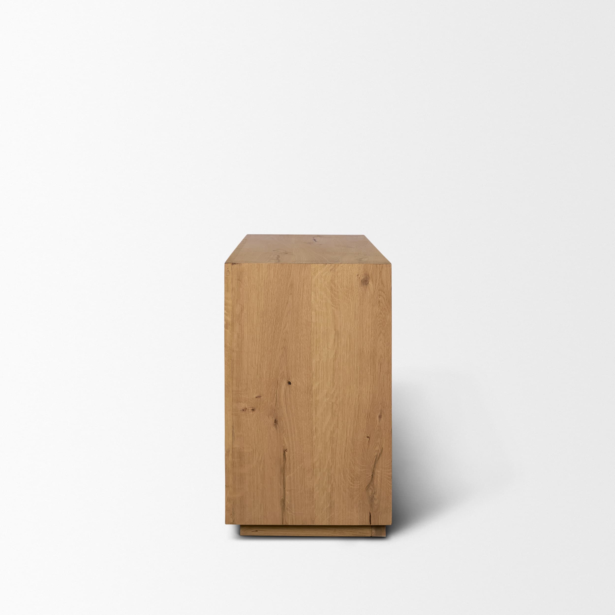 Travona Oak Wood w/ Travertine 6 Drawer Dresser — product photograph