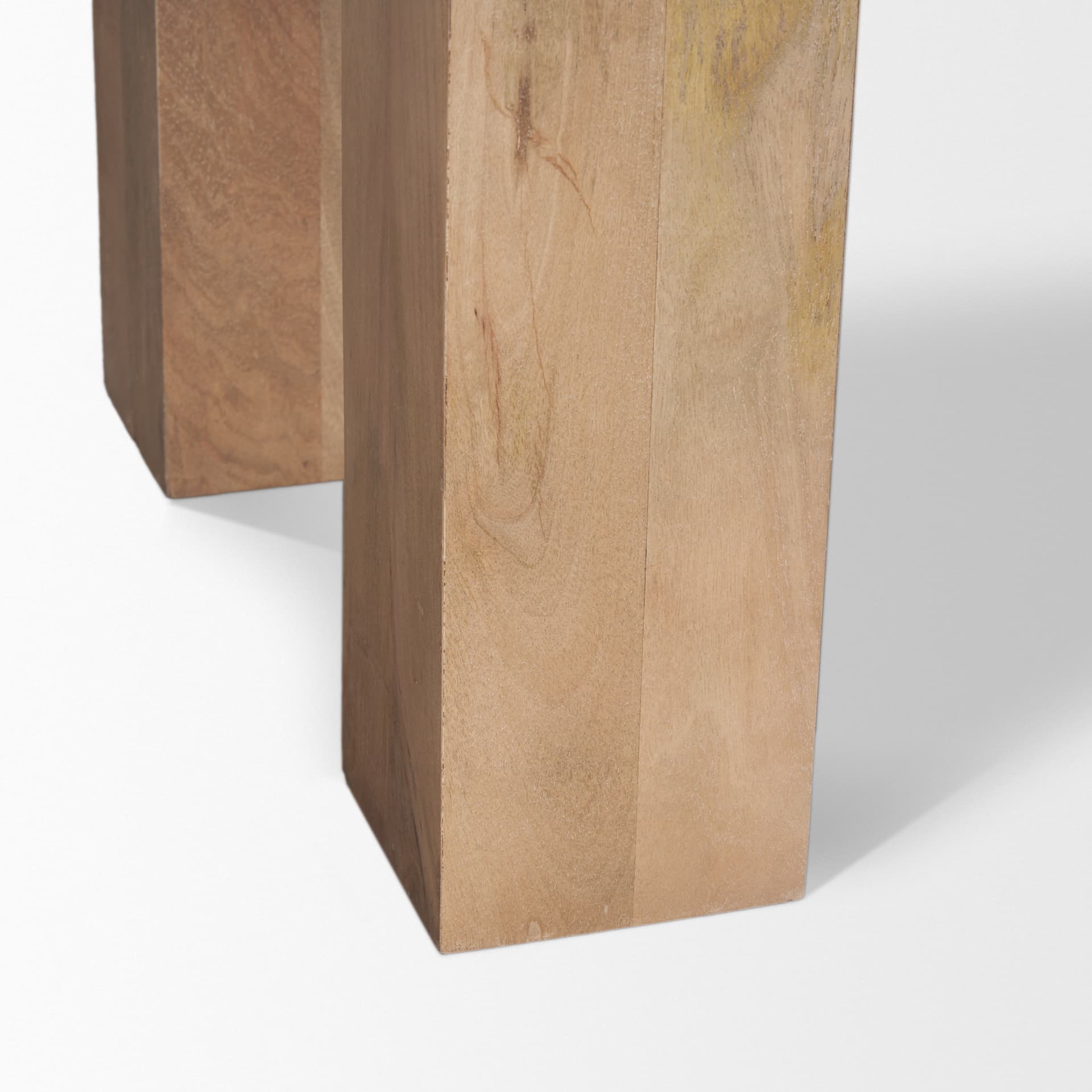 Beth Light Brown Wood w/ 3 Doors Sideboard — product photograph