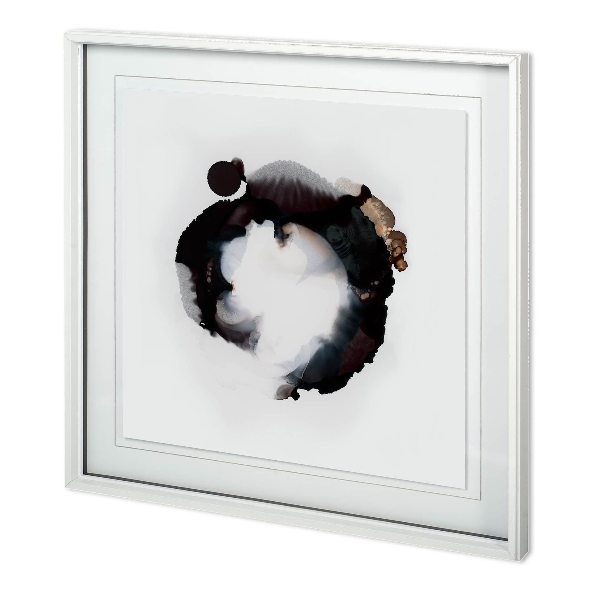 In Memoriam II by Mercana Studio a Hand Embellished Textured Framed Art Print Matted under Glass — product photograph