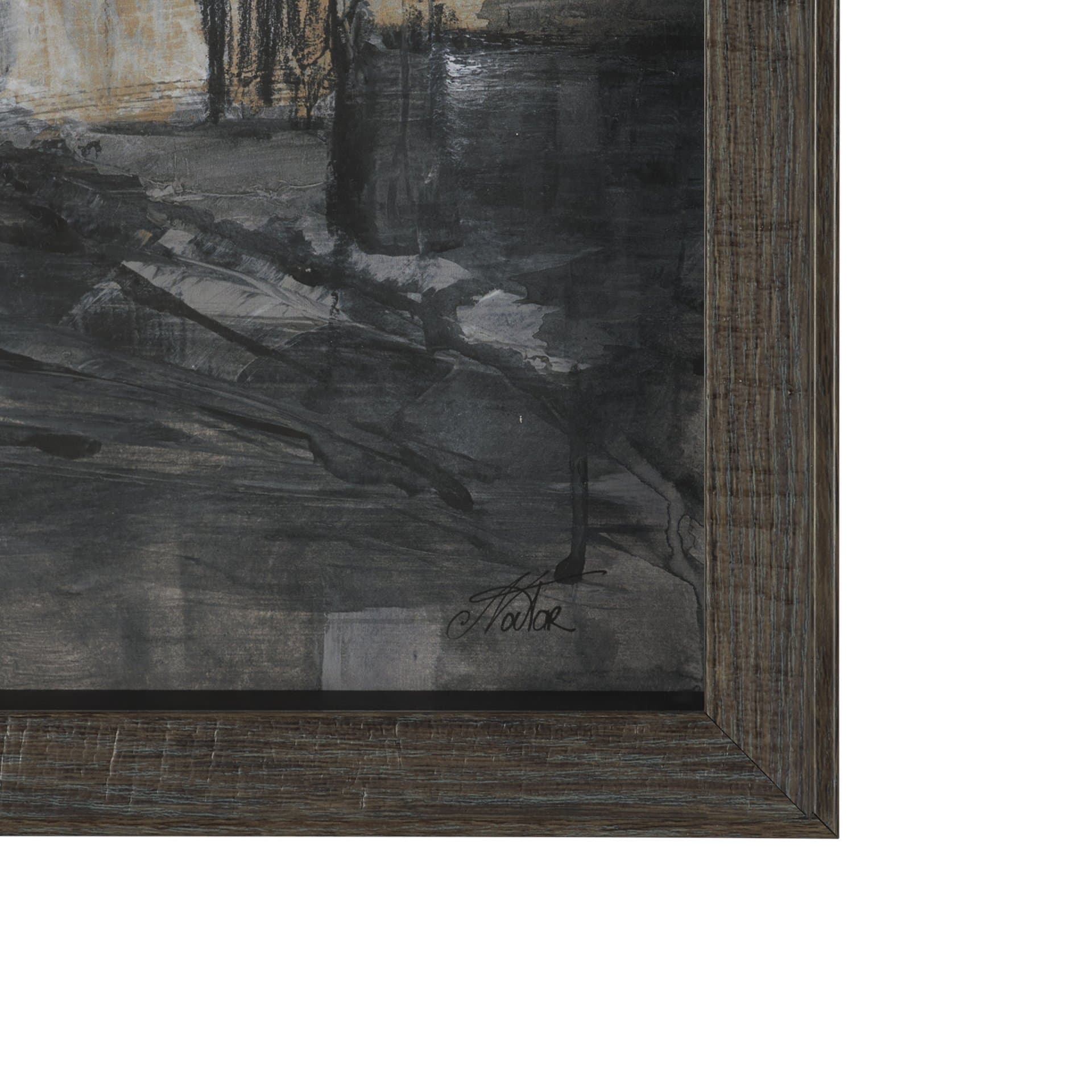 Community 4D by Mercana Studio Framed Artwork Matted under Glass — product photograph