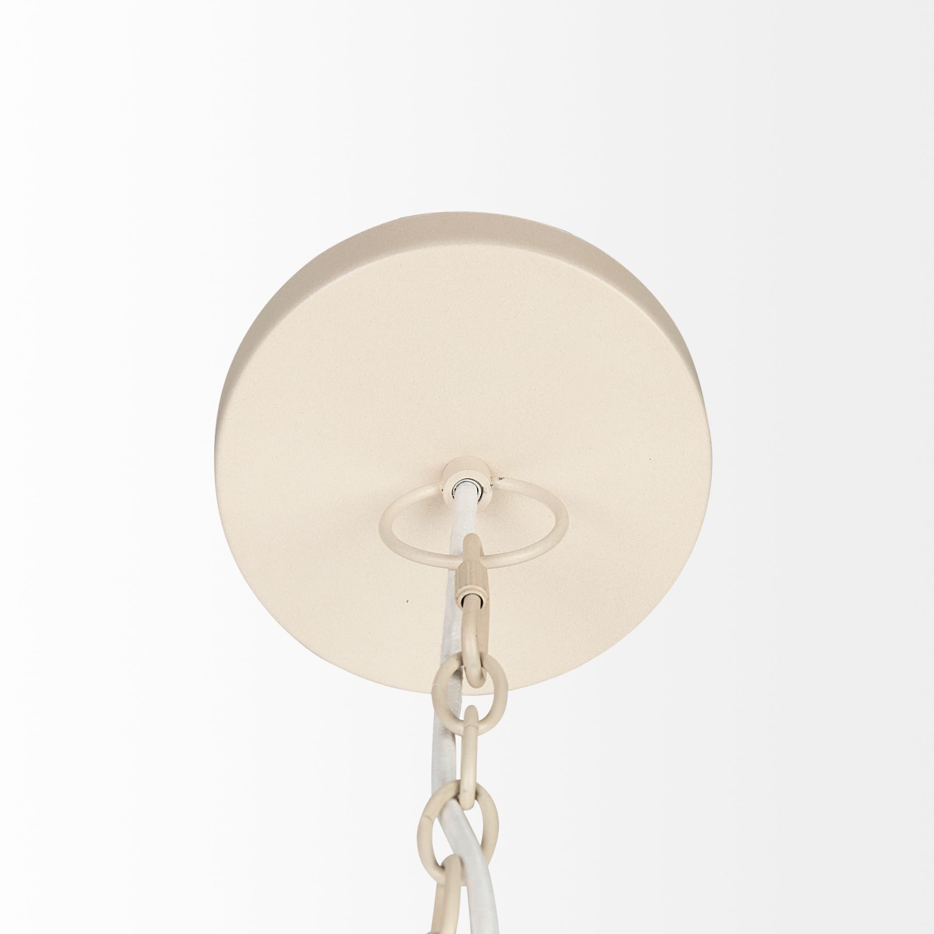 Marimba 40 L x 40 W x 24 H Natural Cane 6 Tier Chandelier — product photograph