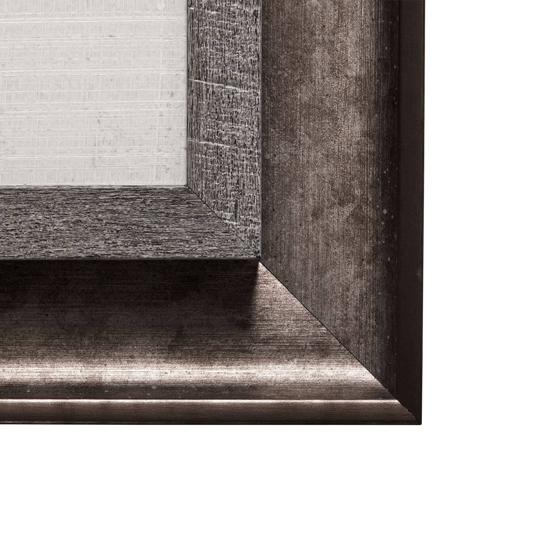 Casual Shade II by Samuel Dixon a Hand Embellished Textured Framed Art Print Matted under Glass — product photograph