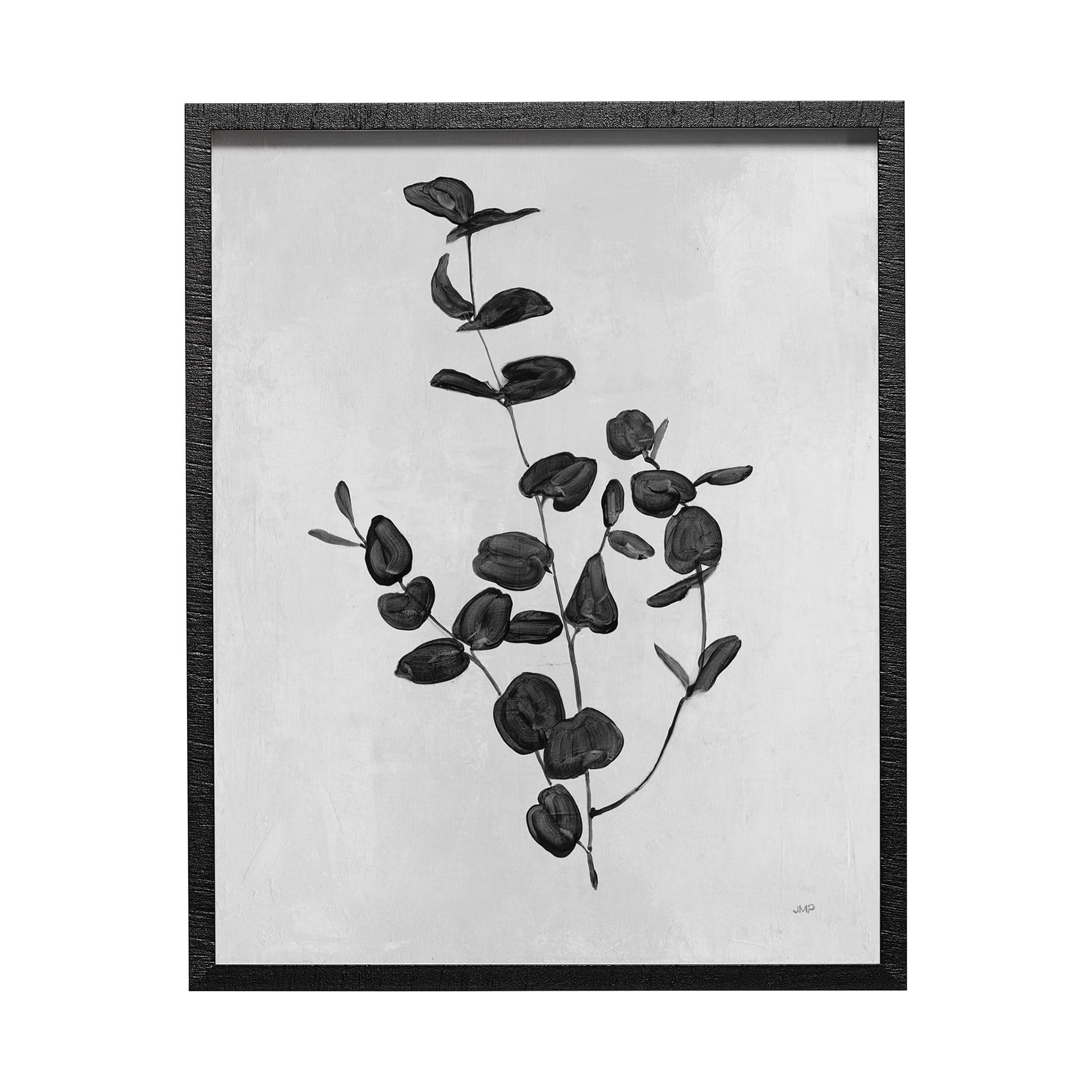 Botanical Study II by Julia Purinton a Hand Embellished Textured Framed Art Print Matted under Glass — product photograph