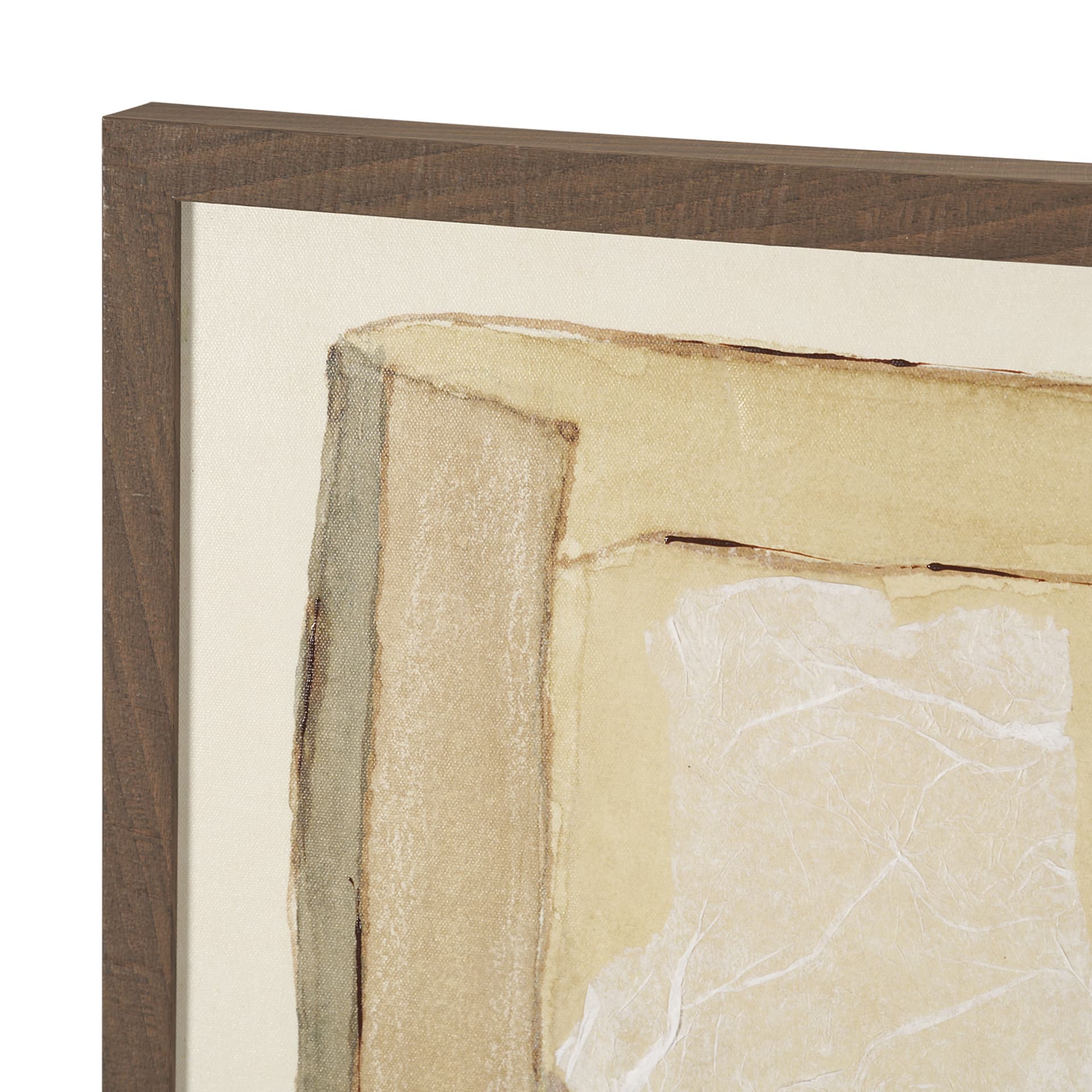 Between Tones I by Mercana Studio Hand-Embellished Textured Framed Canvas Artwork — product photograph