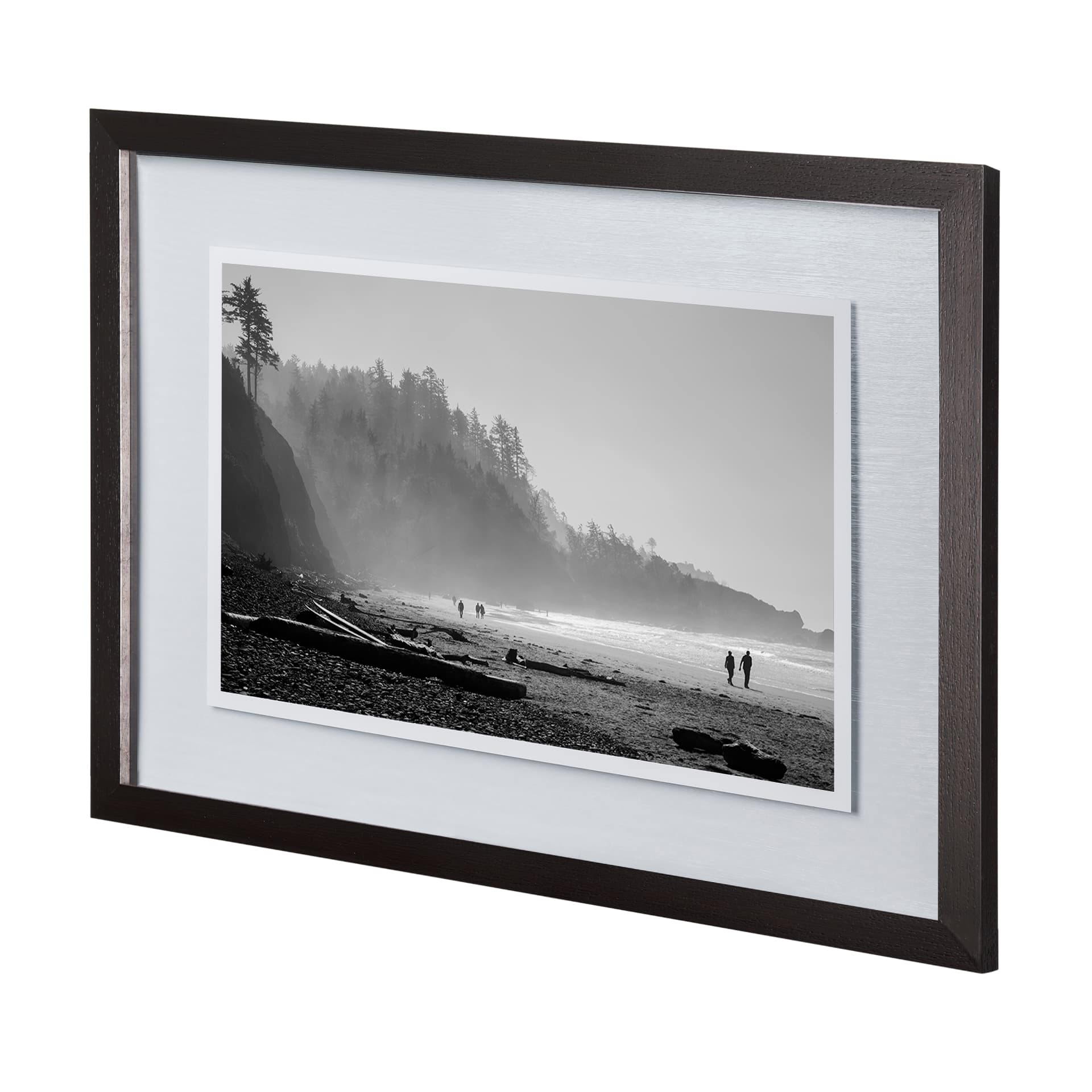Shoreland IV by Melissa McClain a Hand Embellished Textured Framed Photo Art Print Matted under Glas — product photograph