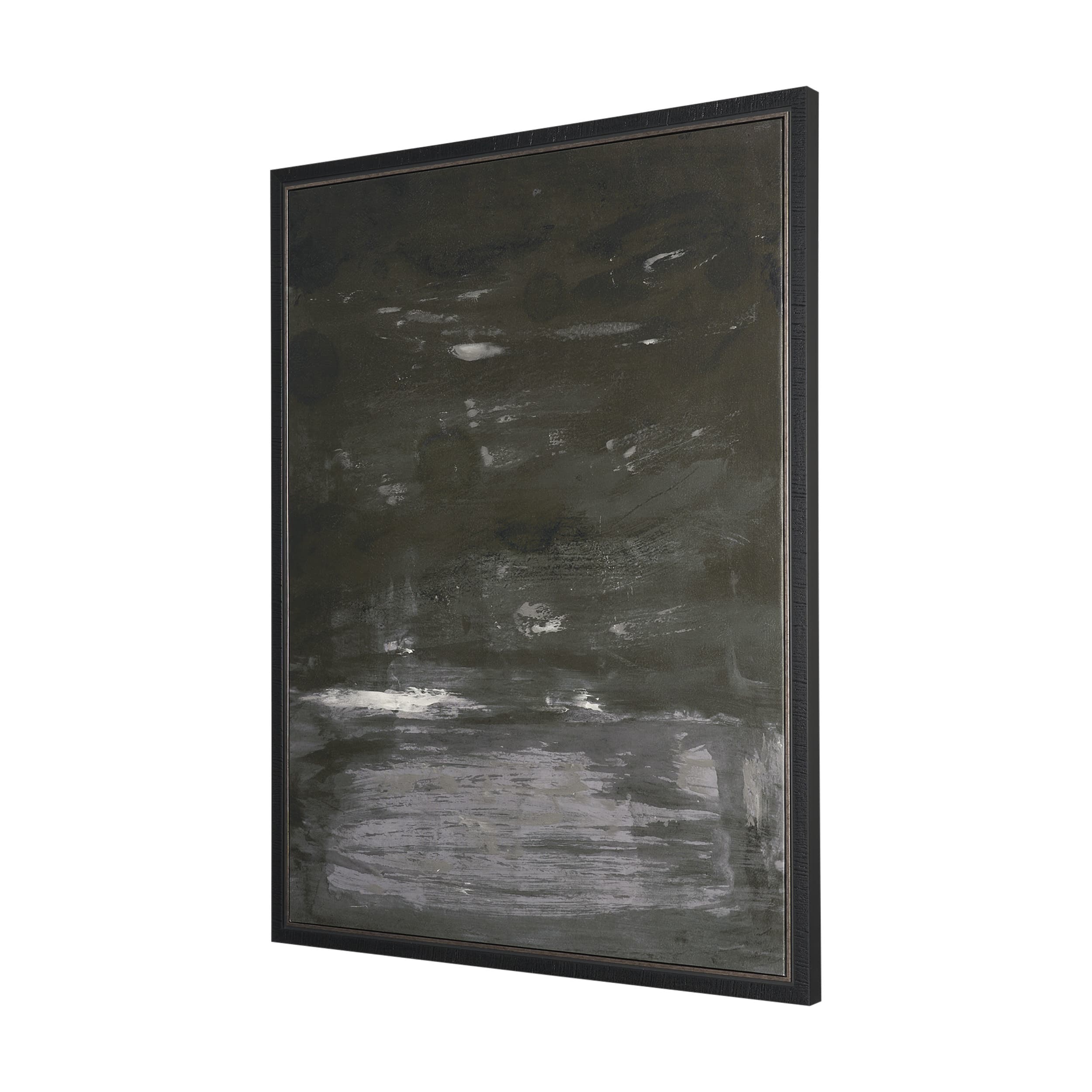 Vastness I by Mercana Studio Hand-Embellished Textured Framed Canvas Artwork — product photograph
