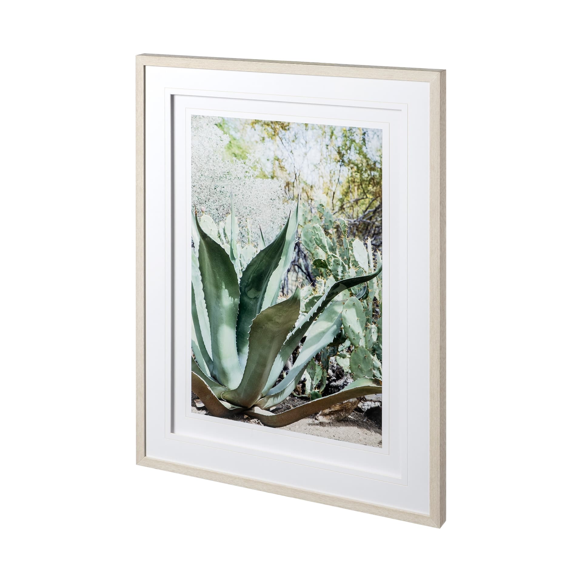 Alzira by Irene Suchocki a Hand Embellished Textured Framed Art Photograph Matted under Glass — product photograph