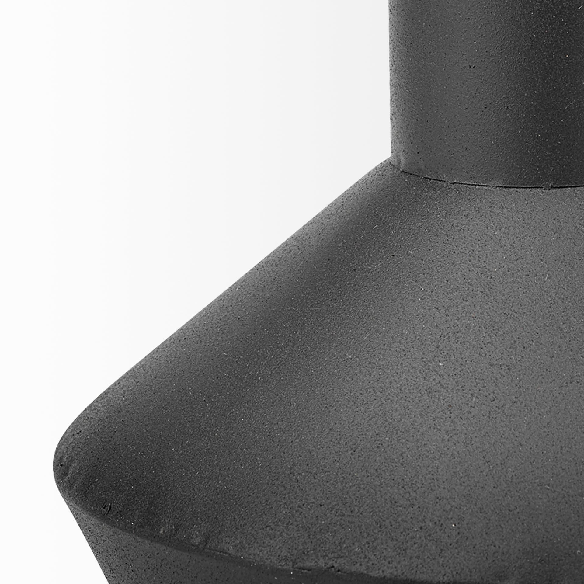 Emily I 8L x 8W Black Metal Decorative Jug — product photograph