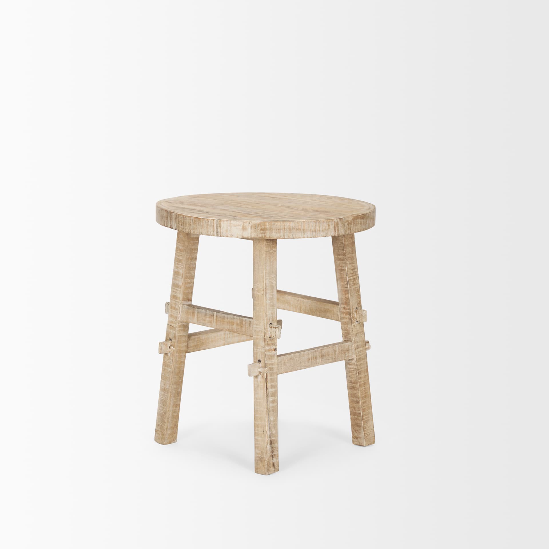 Rosie Small Blonde Wood End Table — product photograph