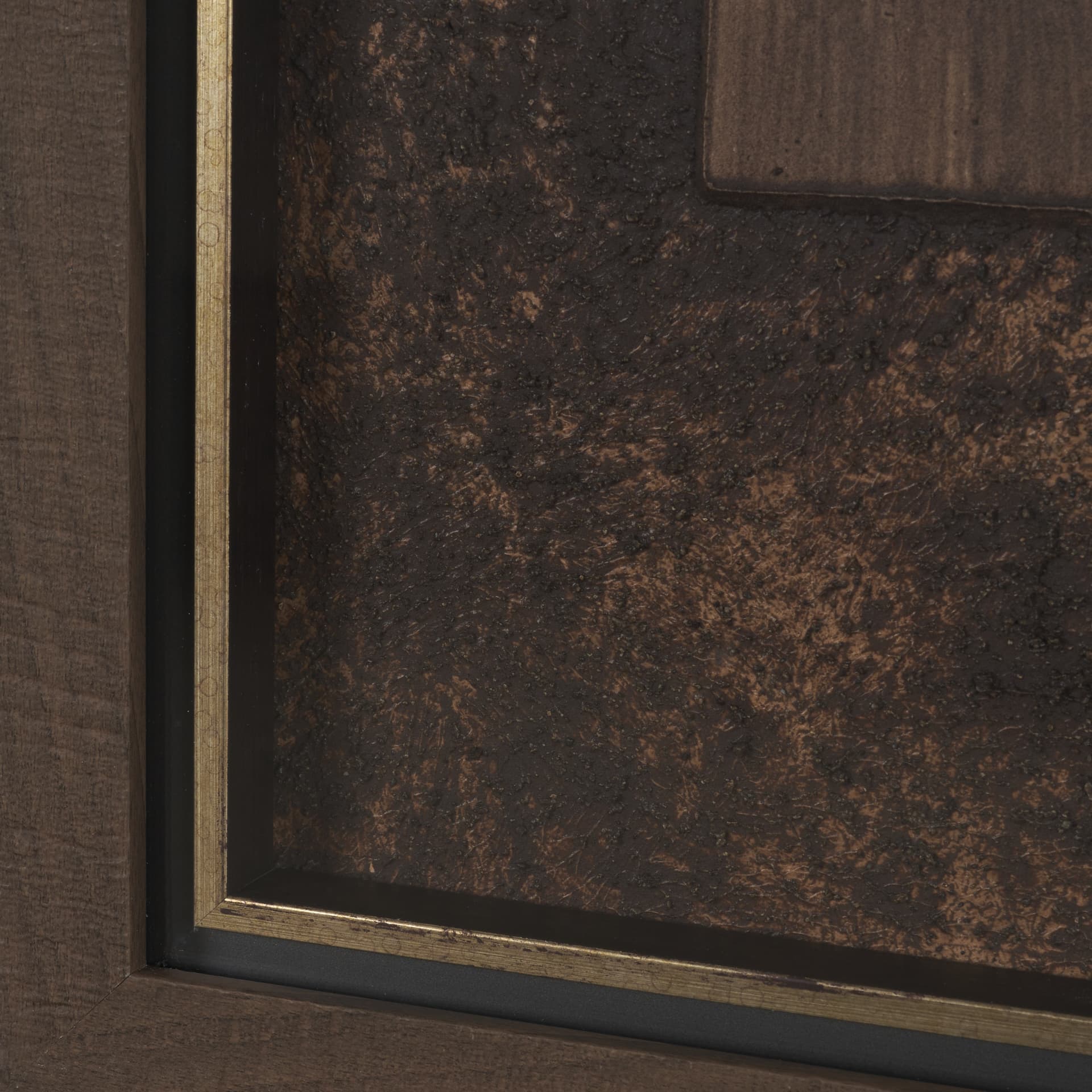 Silt I by Mercana Studio Handmade Original Framed Artwork Matted under Glass — product photograph