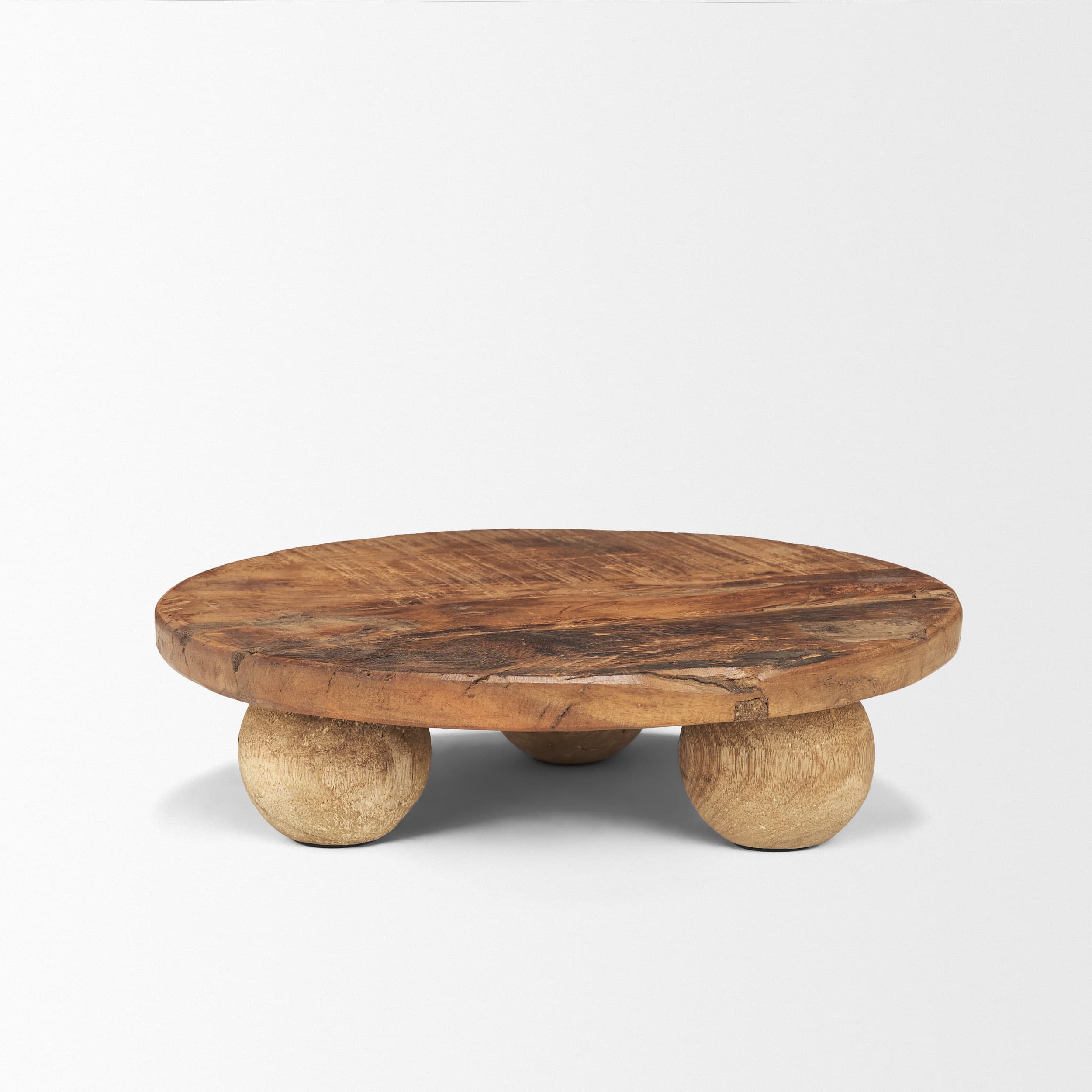 Kerra Small Solid Reclaimed Wood Tray — product photograph