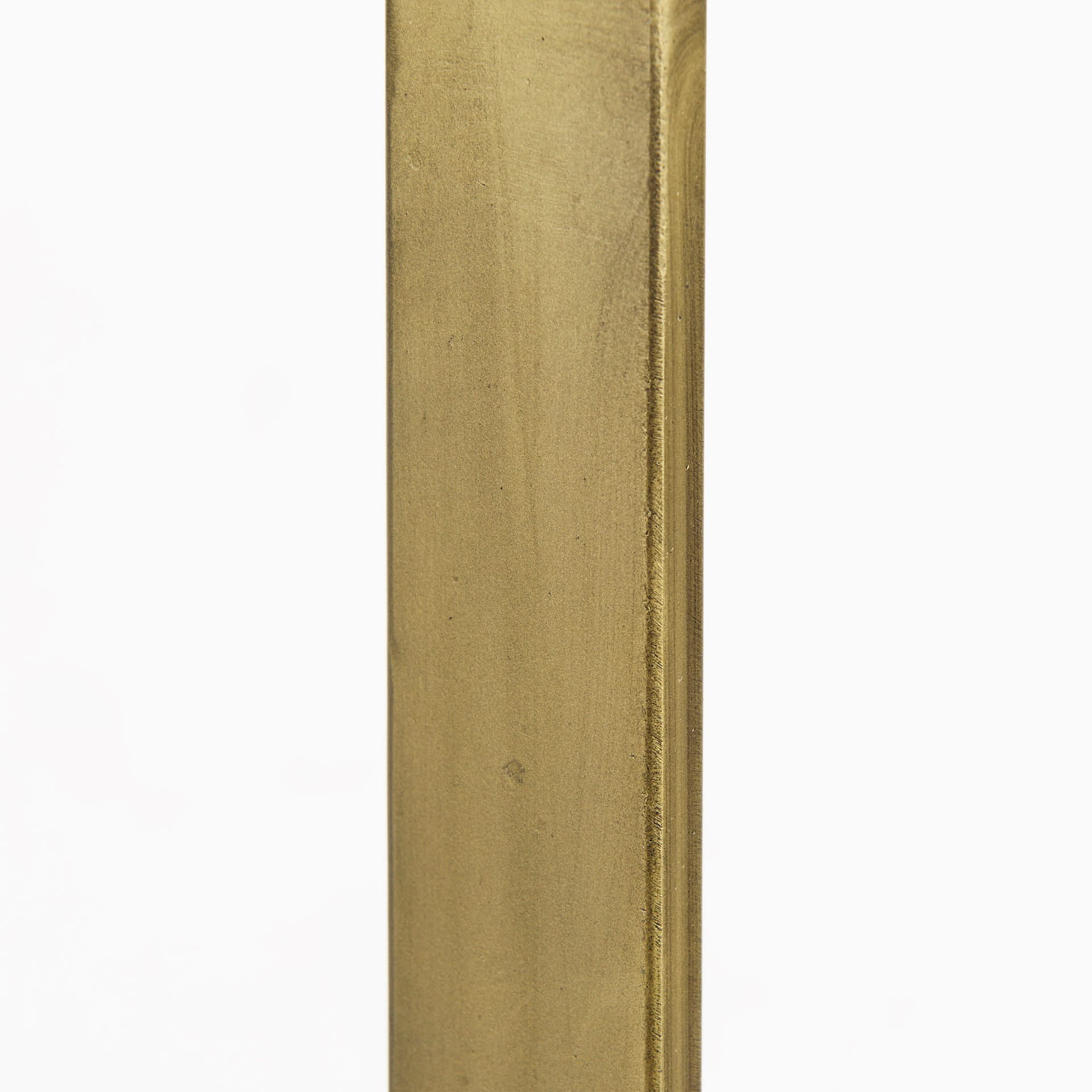 Faye 50L x 15W x 30H Beige Finished Wood W/Gold Metal Base Console Table — product photograph