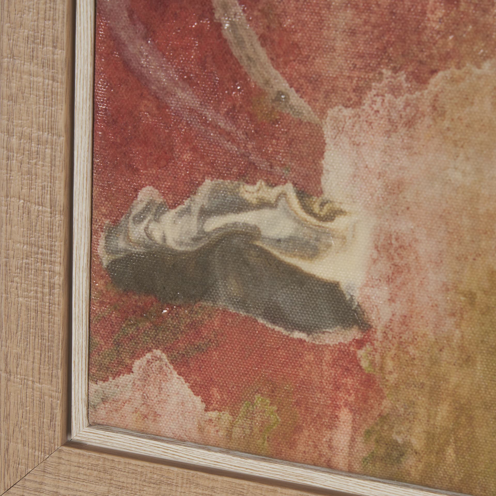 Springs Palette I by Mercana Studio a Hand Embellished Textured Framed Canvas — product photograph