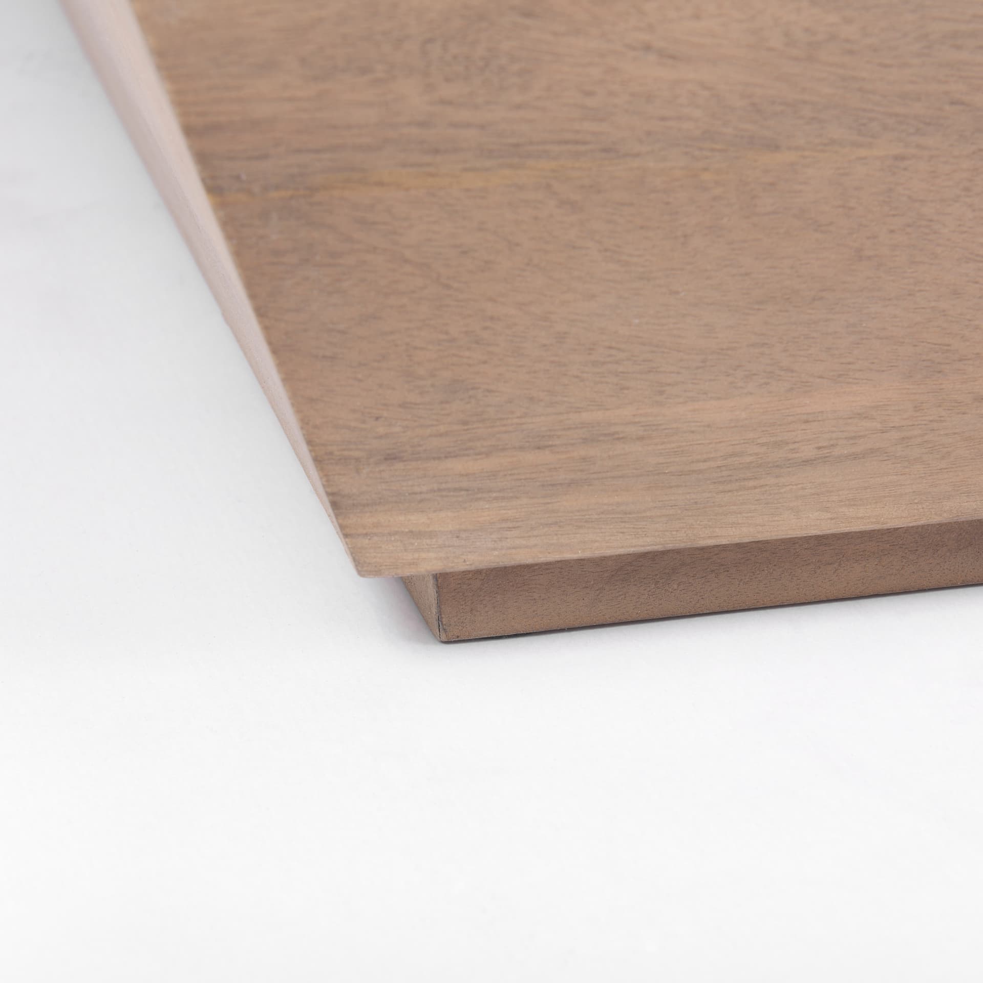 Wyatt 41.0L x 41.0W x 16.0H Brown Wood Angular Coffee Table — product photograph