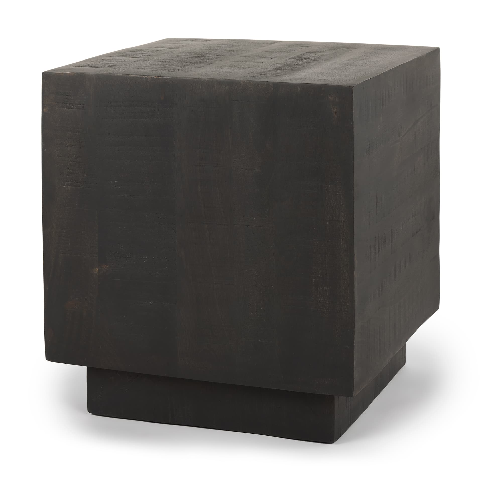 Hayden Dark Brown Wood End/Side Table — product photograph