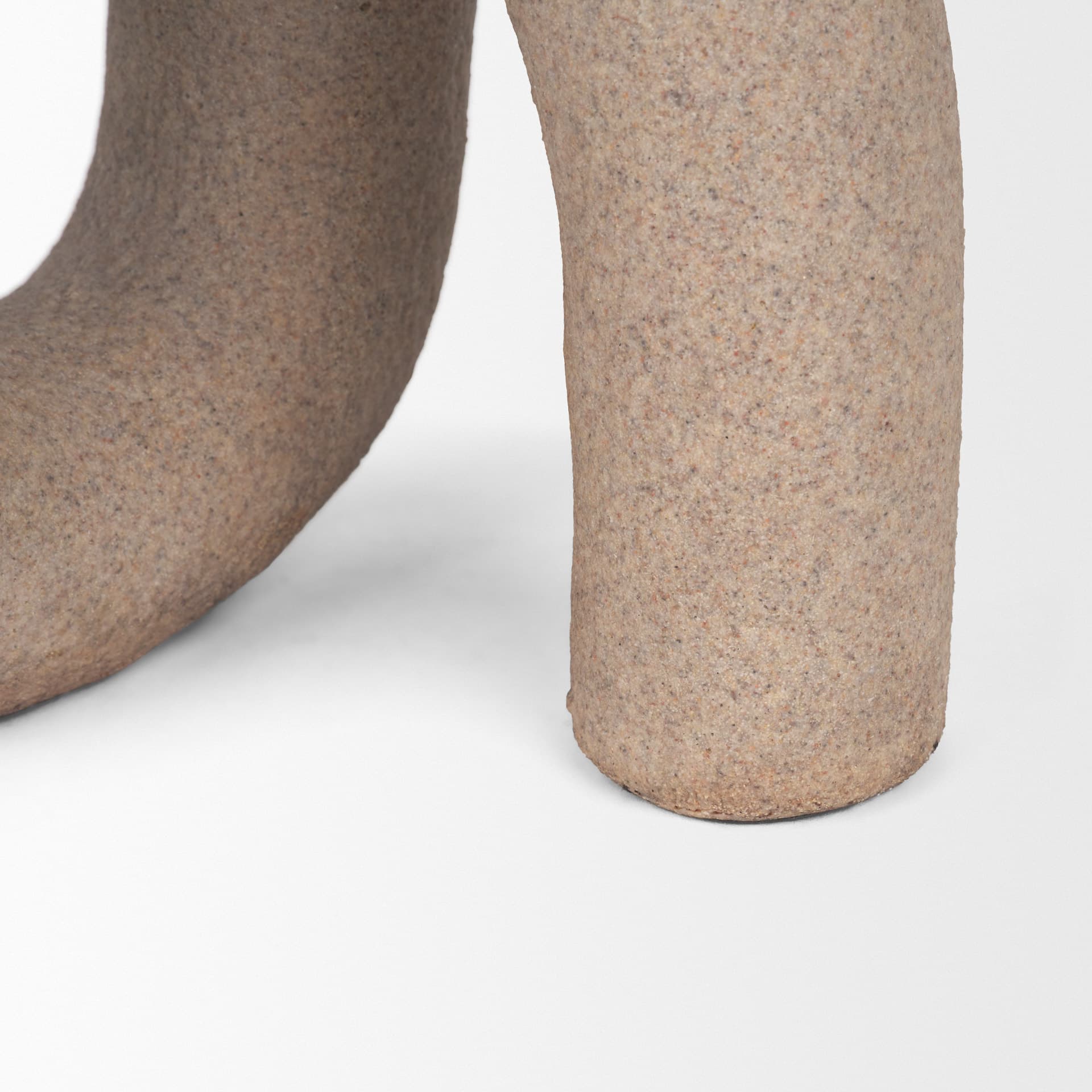 Kailas Resin Textured Sandstone Decorative Object — product photograph