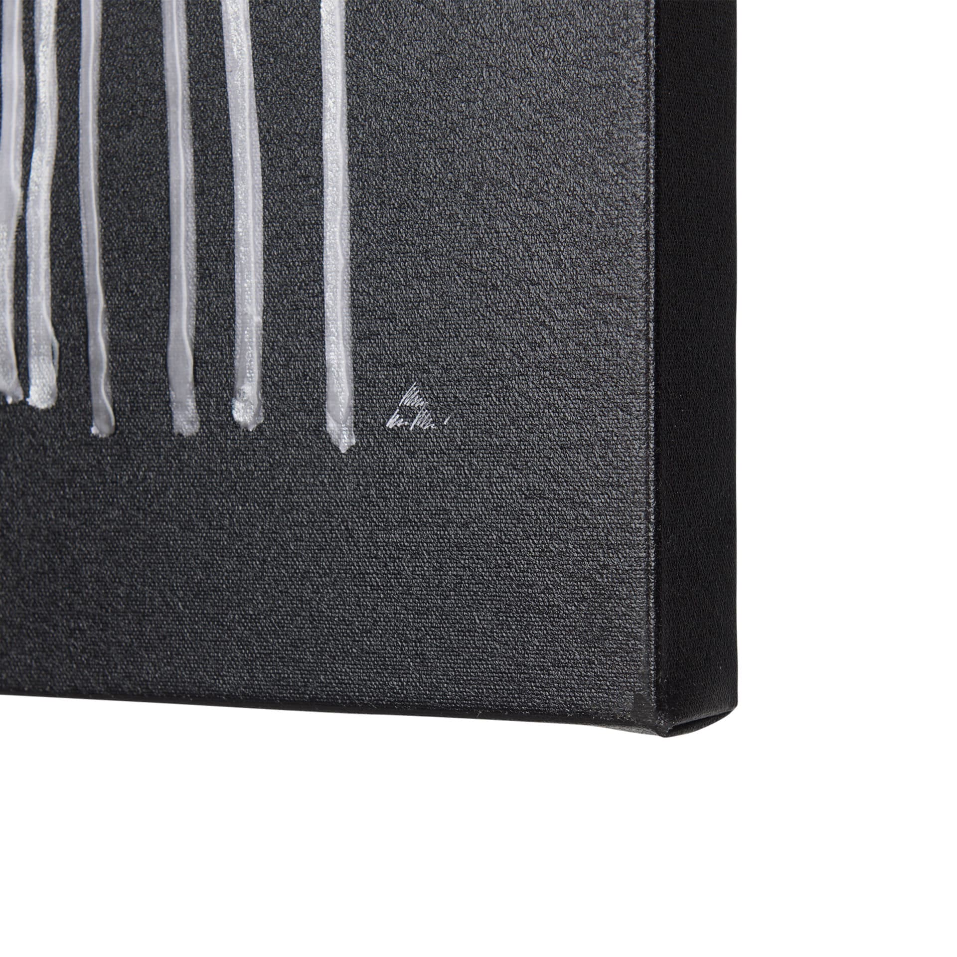 Lines II by Mercana Studio a Hand Embellished Textured Canvas — product photograph