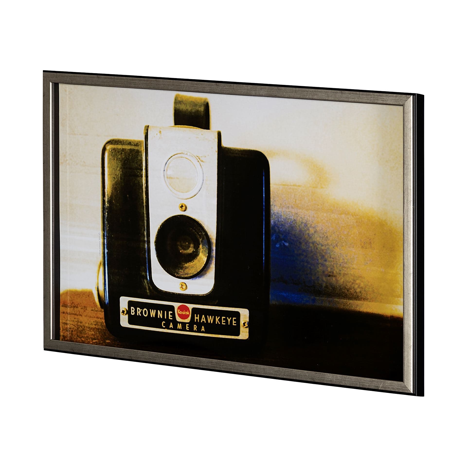 Hawkeye Vintage by Urban Octopus a Framed Photo Art Print Matted under Glass — product photograph