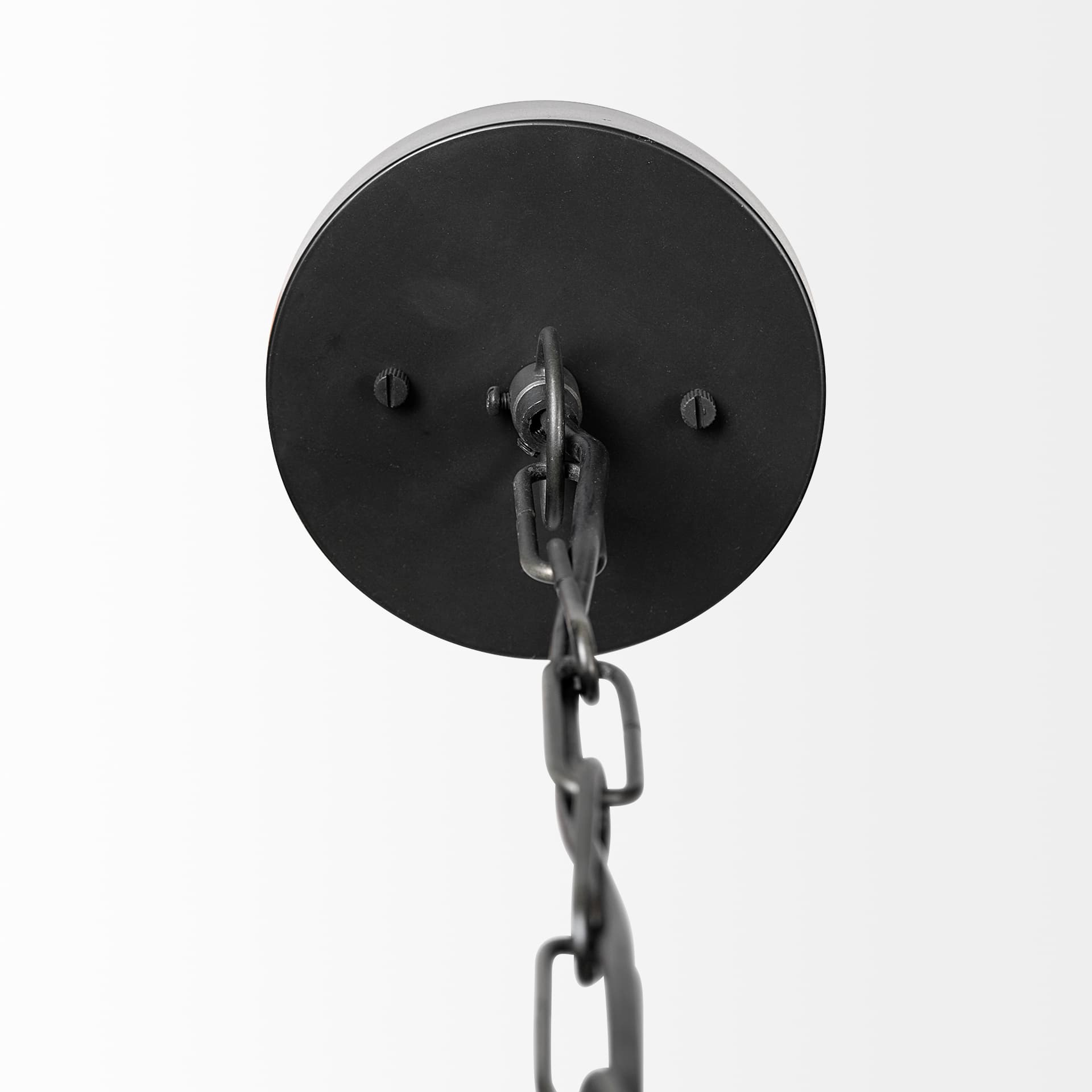 Minerva 19x22 Metallic Gray Hammered Detail Pendant Light — product photograph