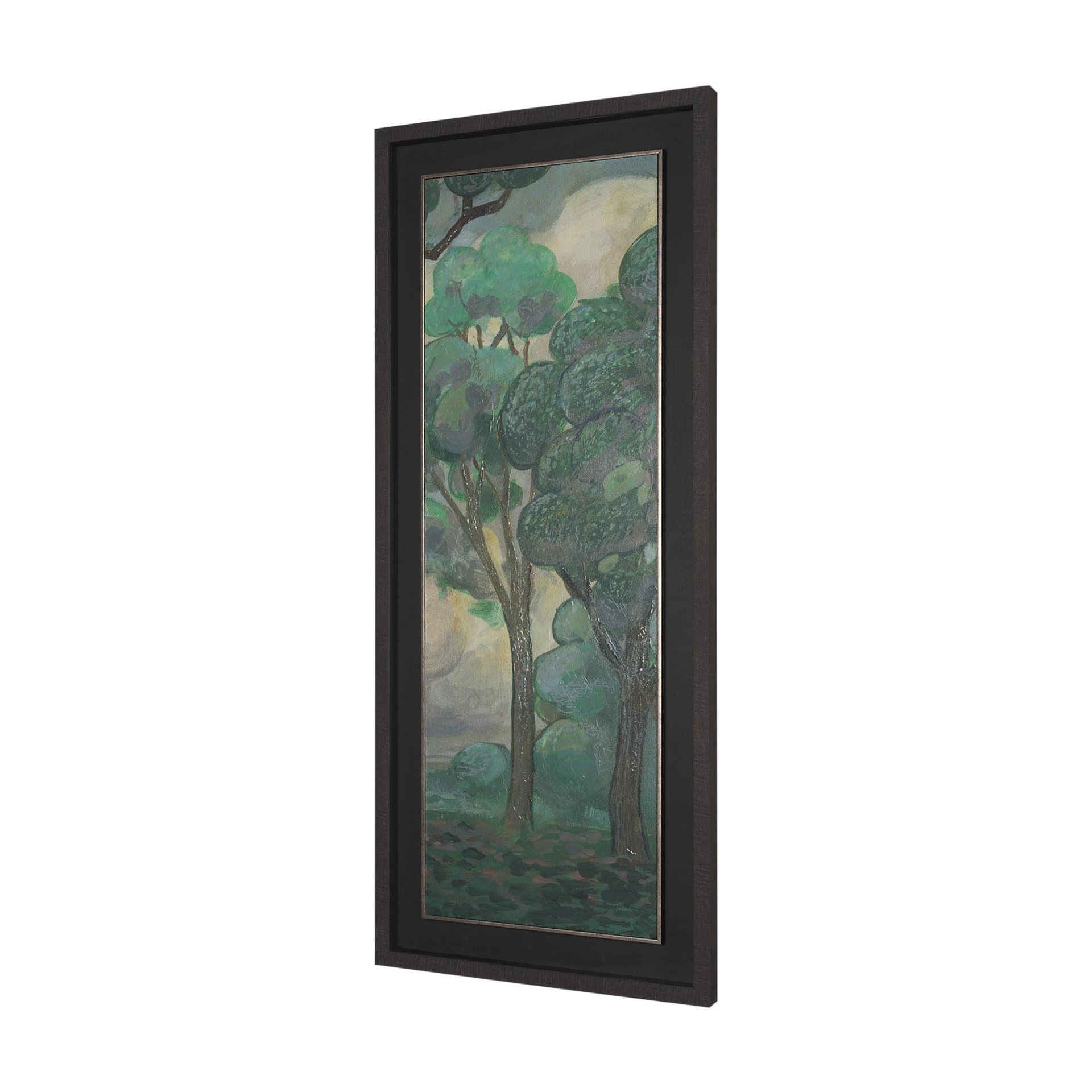 Majestic Garden IV by Mercana Studio a Hand Embellished Framed Art Print under Glass — product photograph