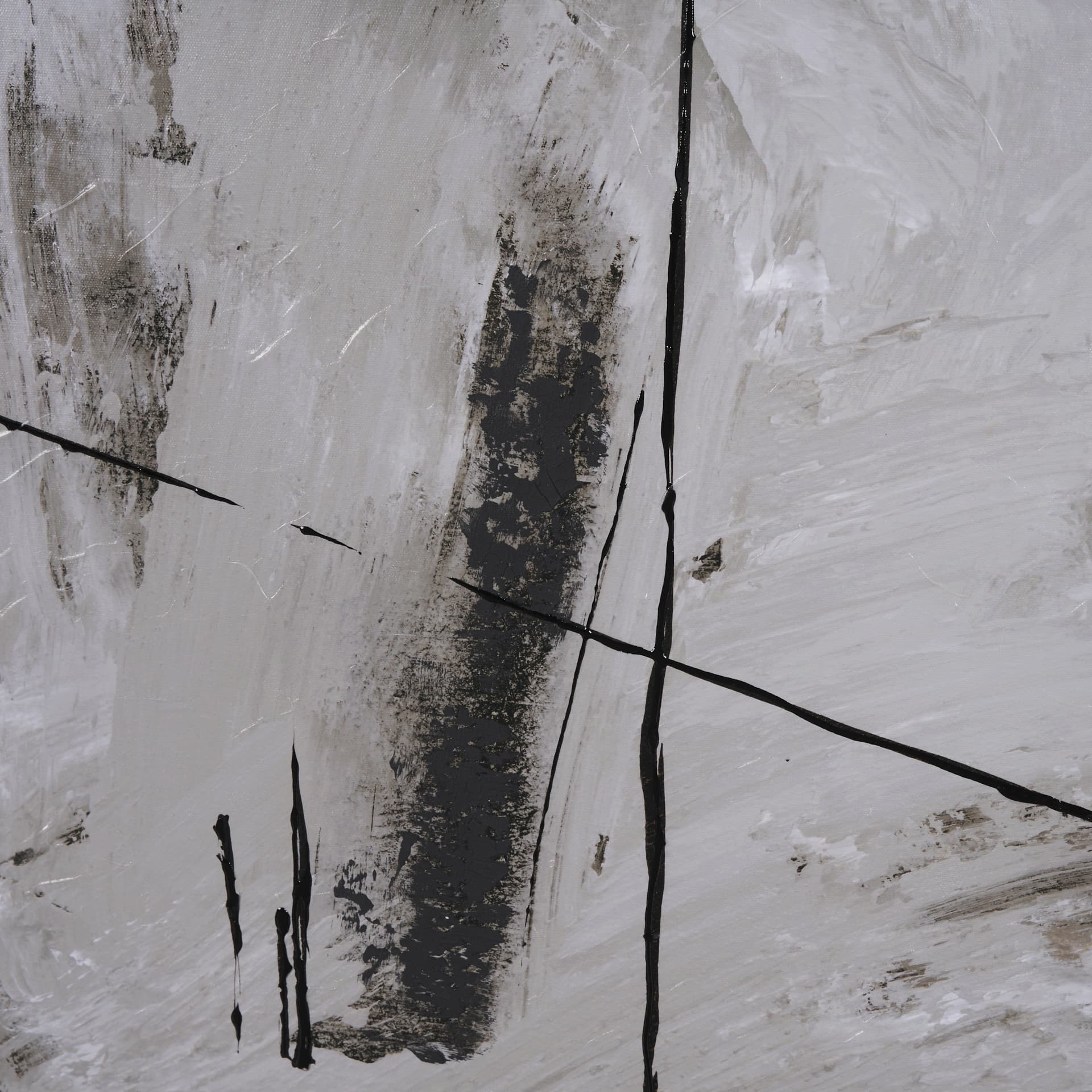 Clay III by Mercana Studio a Hand Embellished Textured Framed Canvas — product photograph