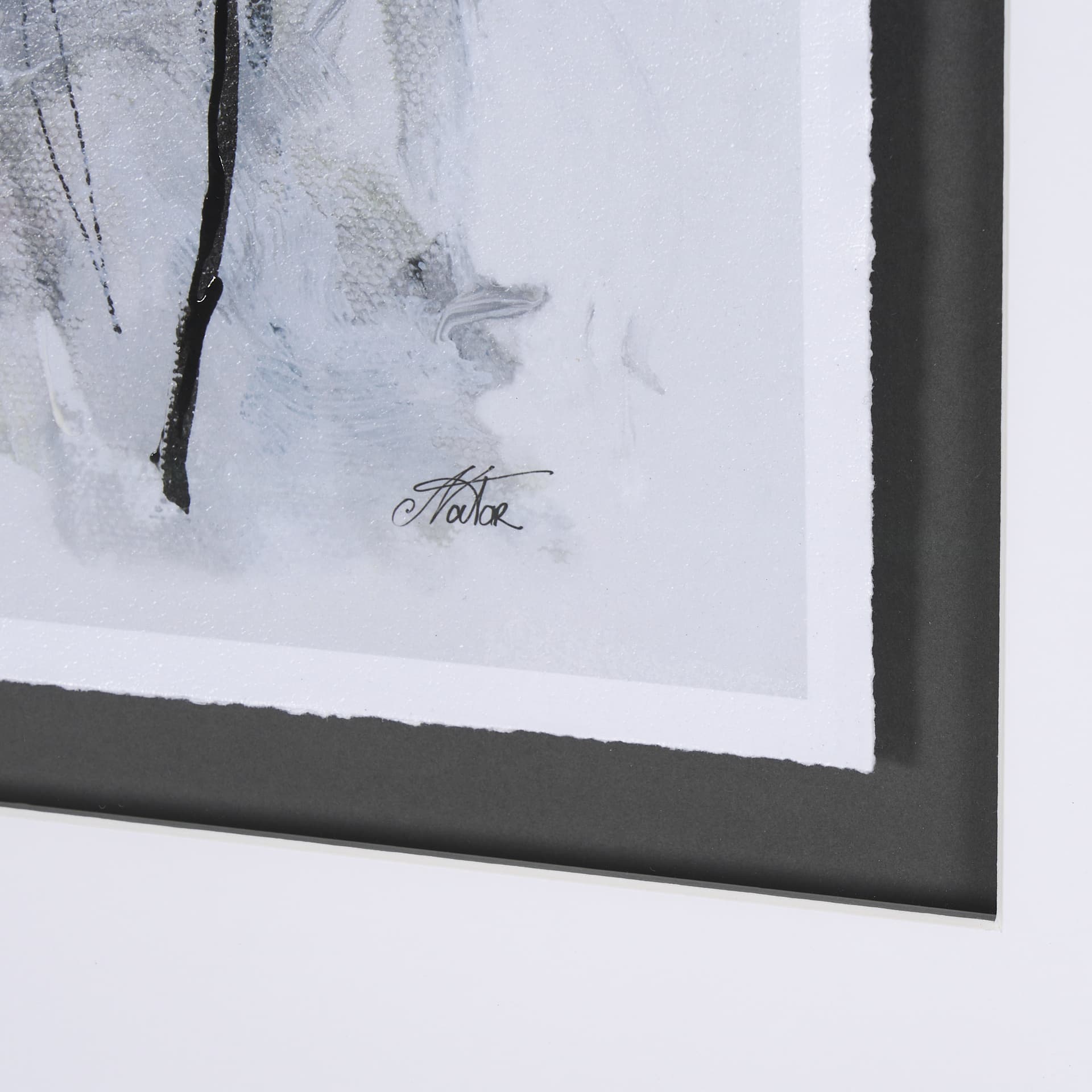 Gathering I by Mercana Studio a Hand Embellished Textured Framed Art Print Matted under Glass — product photograph
