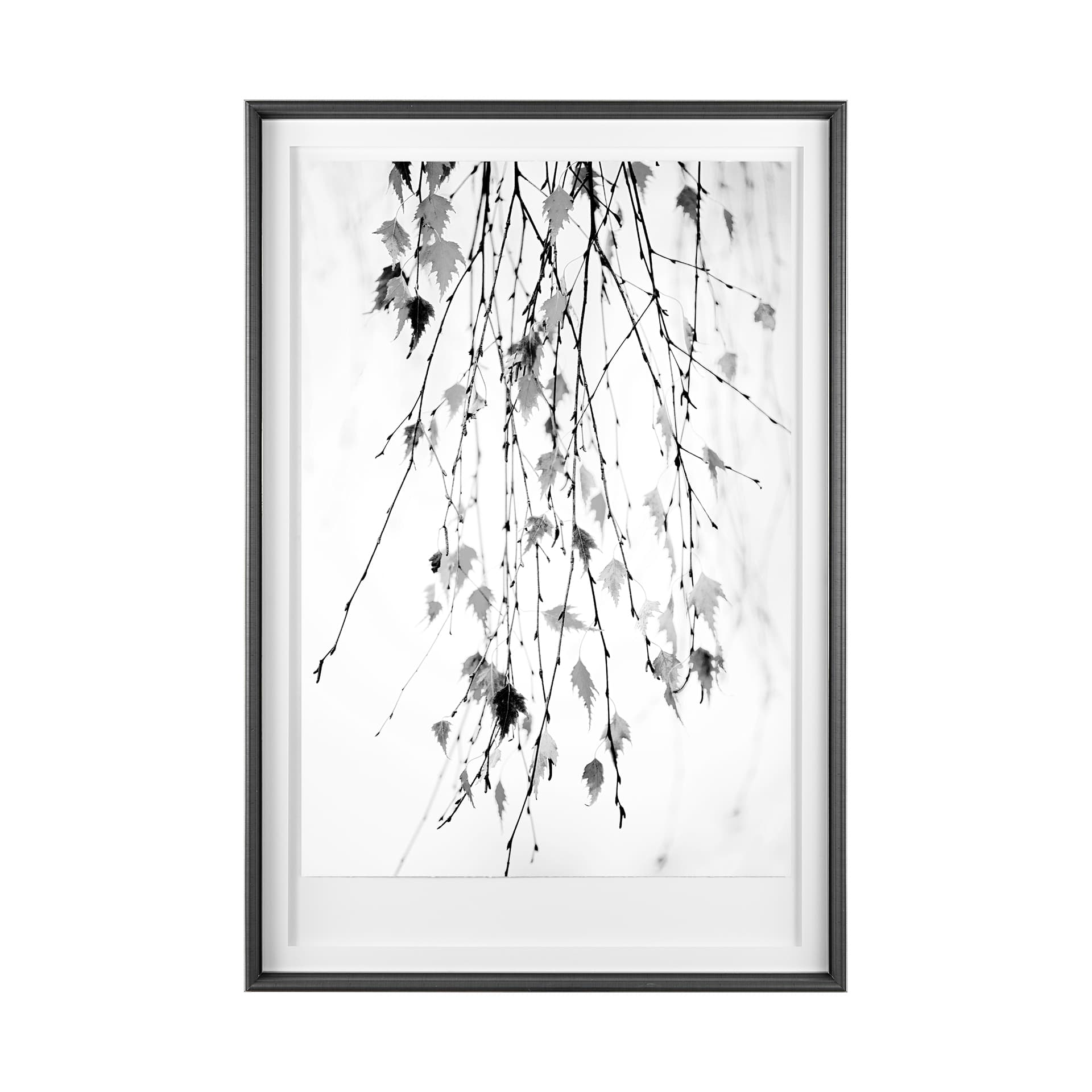 Hanging by Rebecca Cozart a Hand Embellished Textured Framed Art Print Matted under Glass — product photograph