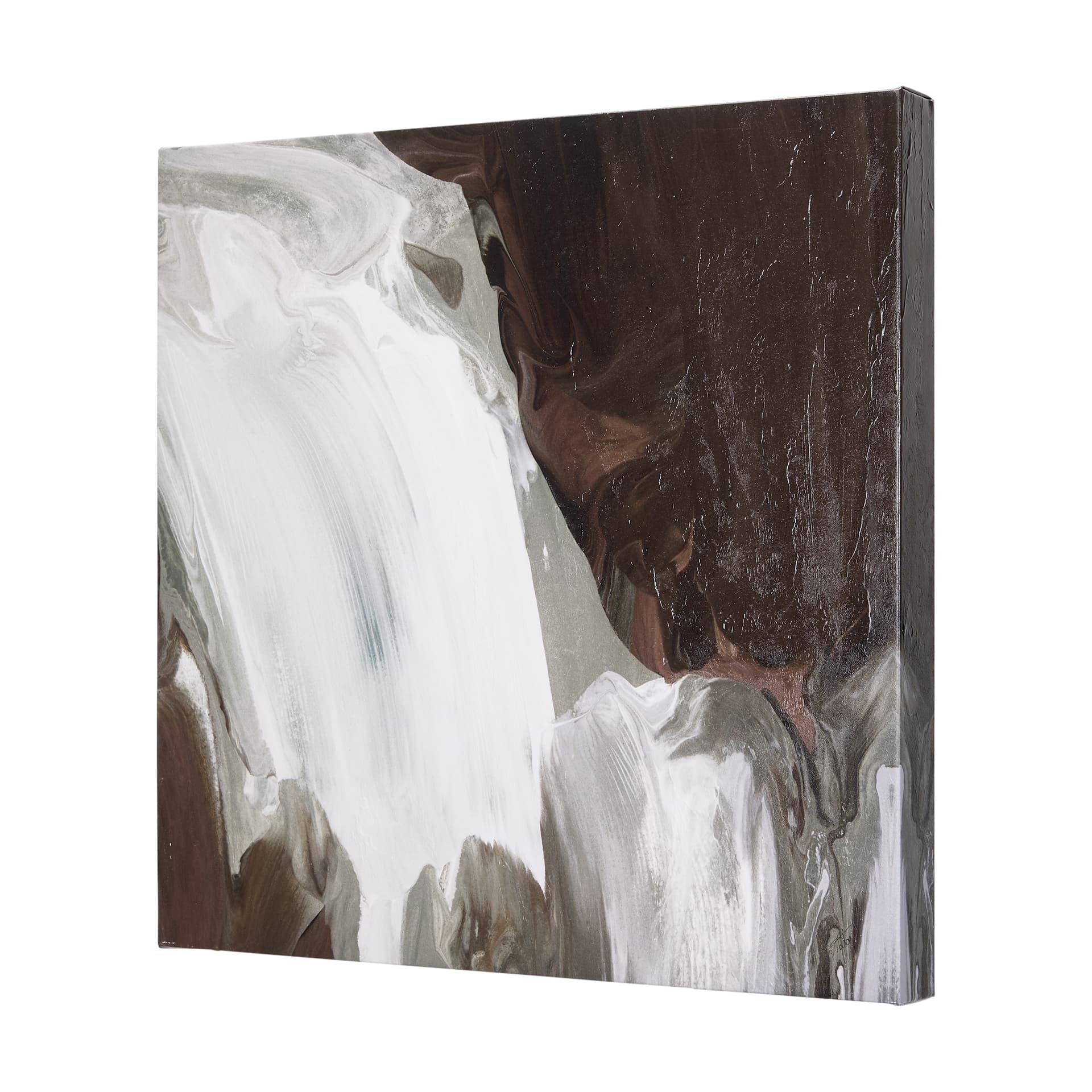 Harmonic VI by Mercana Studio a Hand Embellished Textured Canvas — product photograph
