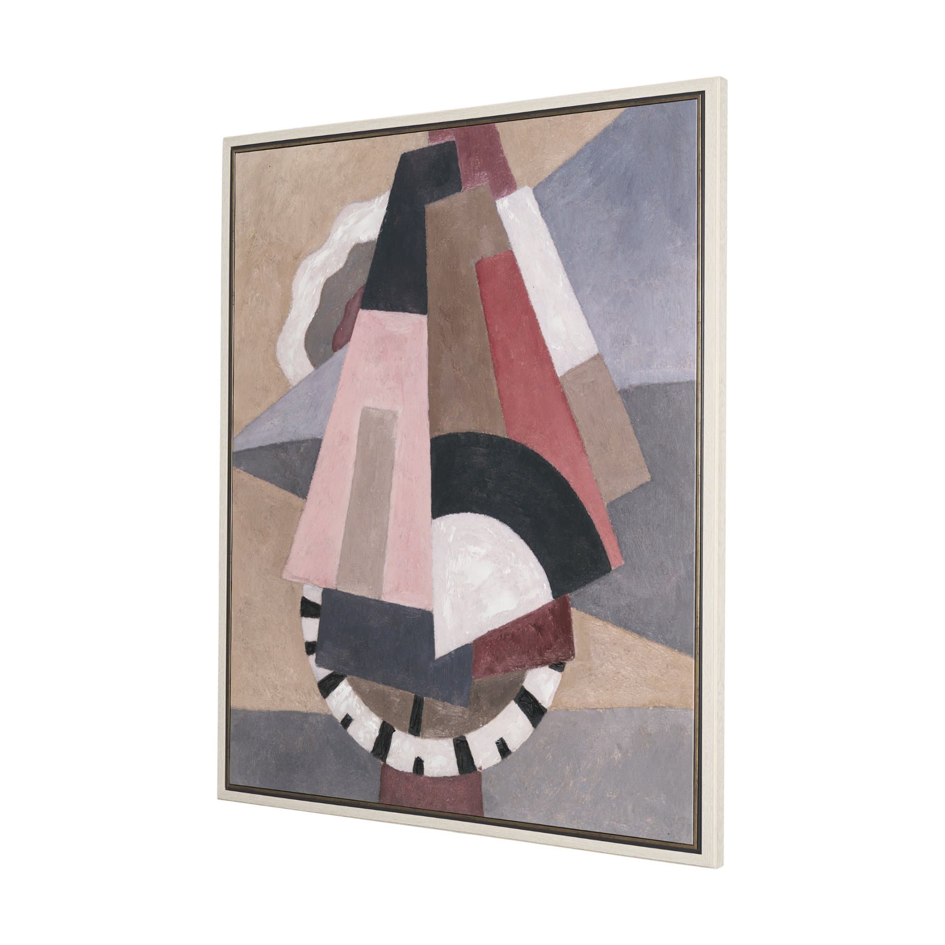 Metropolis by Marsden Hartley Hand-Embellished Textured Framed Canvas Artwork — product photograph