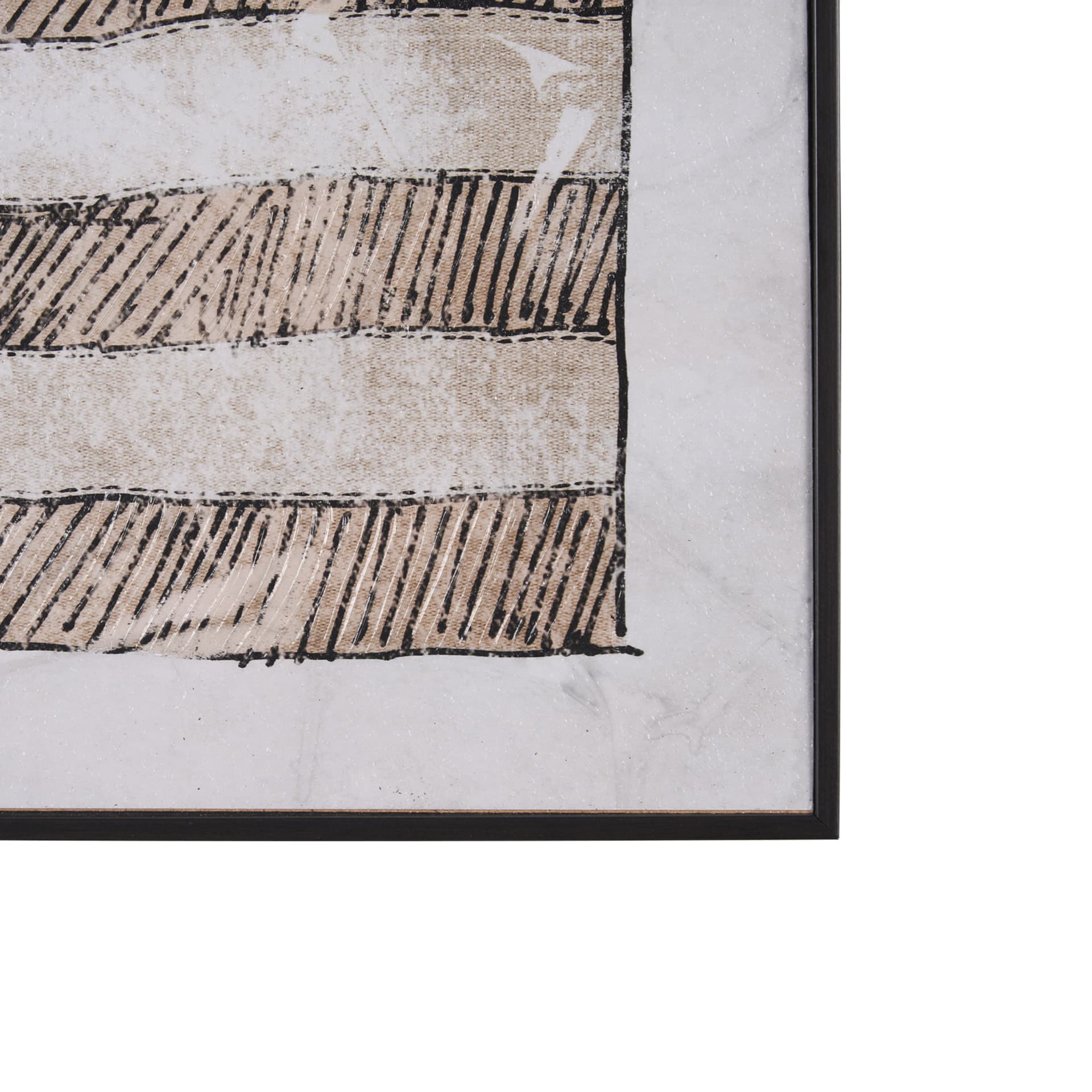 USA Flag by Mercana Studio a Hand Embellished Framed Art Print — product photograph