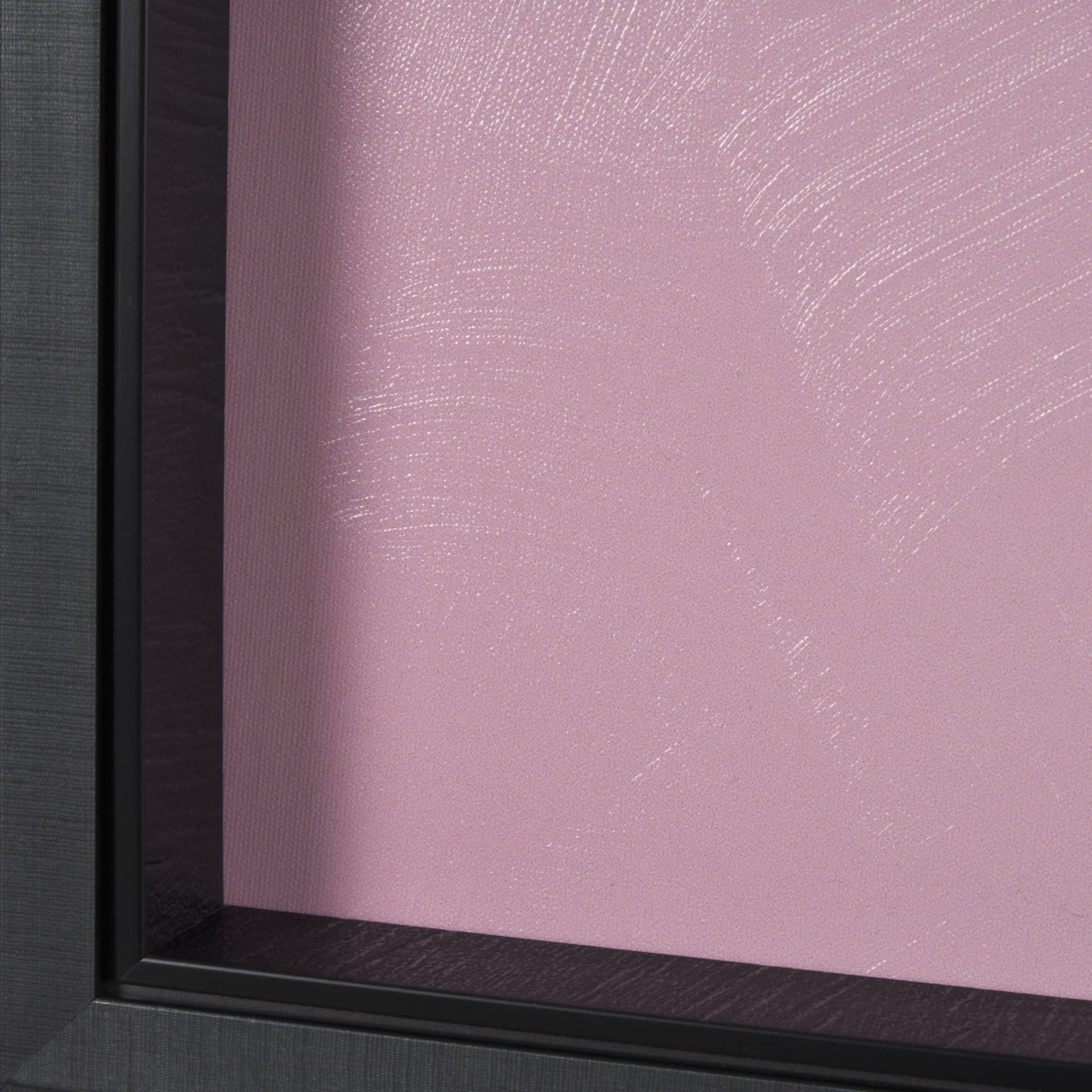 Pink Palms I by Deborah Revell a Hand Embellished Framed Photo Art Print — product photograph