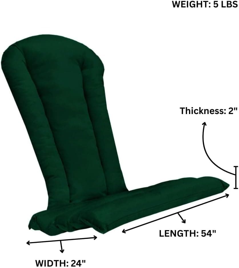 Adirondack Chair Green Cushion CC21-G — product photograph