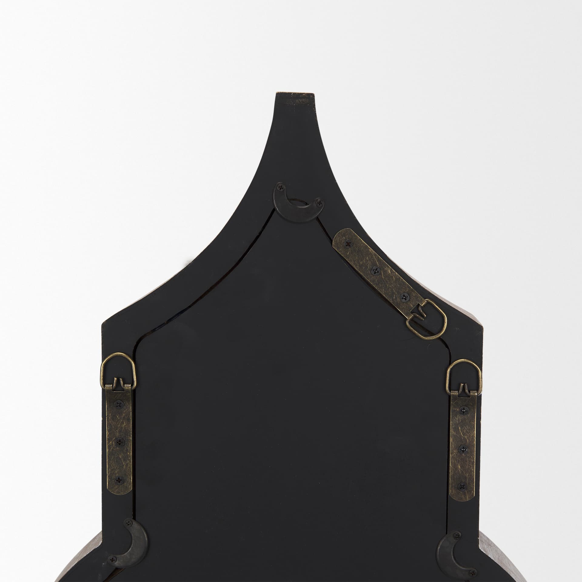 Tamanar 15.0 x 3.0 x 34.1 Light Brown Wood Frame Wall Mirror — product photograph