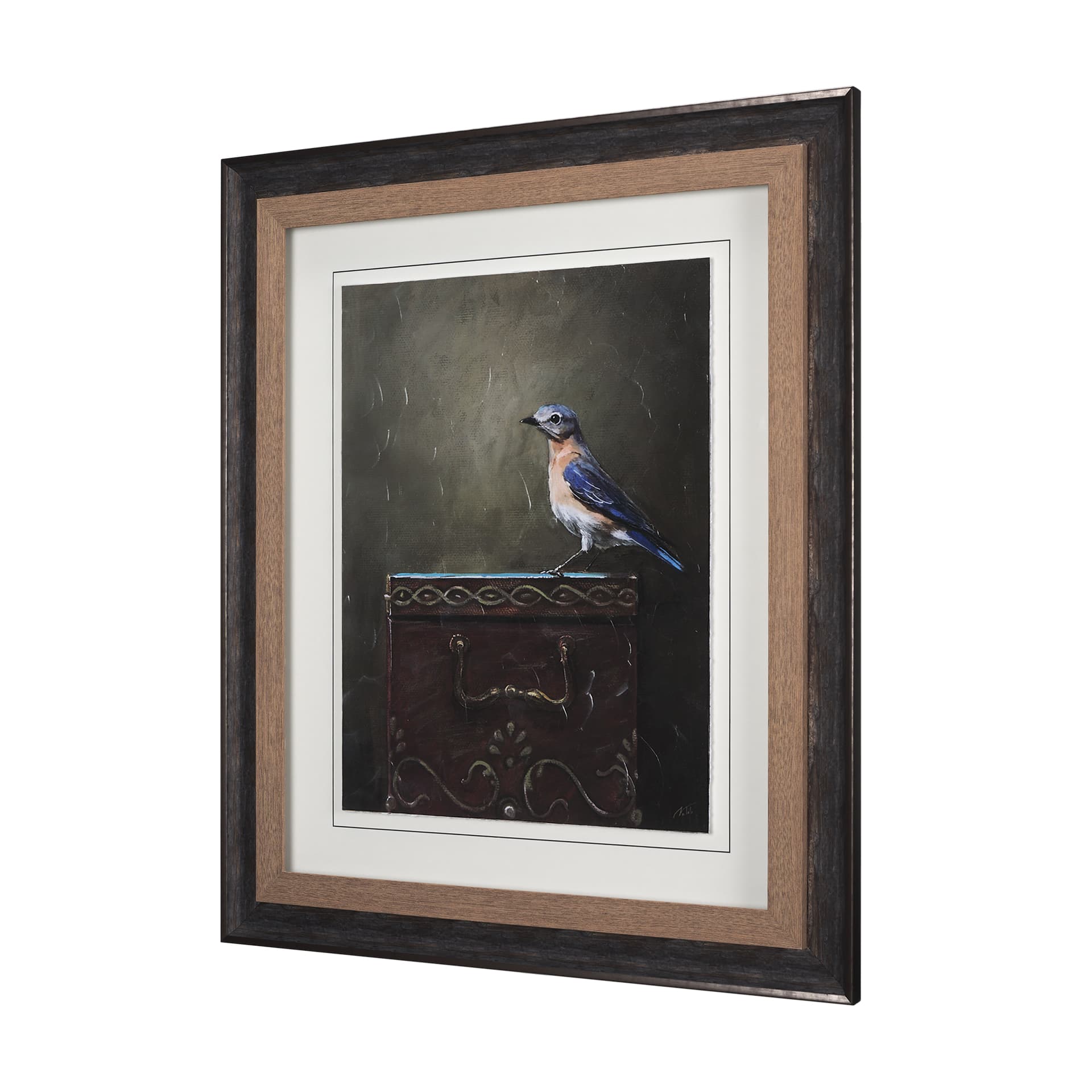 Graceful Poise II (Eastern Bluebird) — product photograph