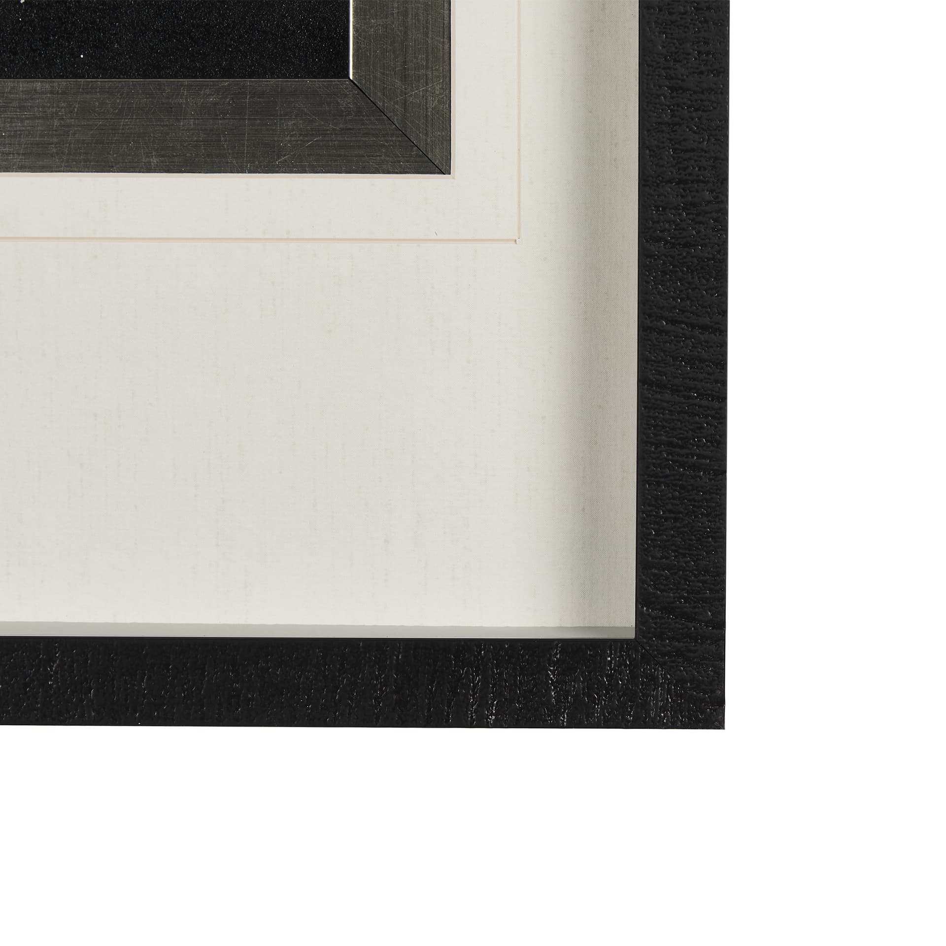 Cosmos II by Mercana Studio a Hand Embellished Textured Framed Art Print Matted under Glass — product photograph
