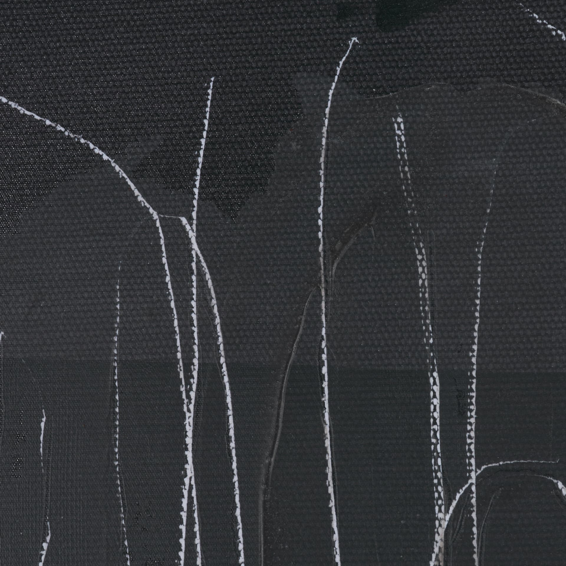 Beneath The Silence by Mercana Studio Hand-Embellished Textured Framed Canvas Artwork — product photograph