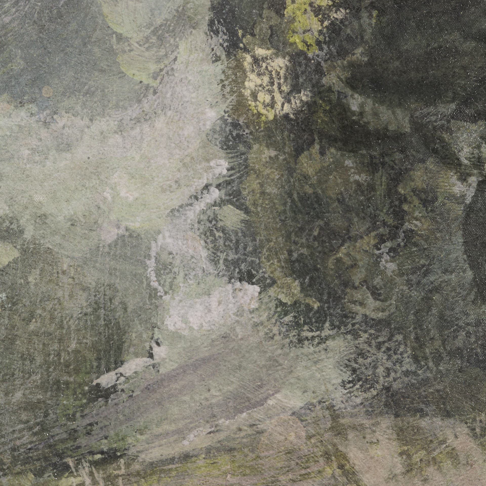 Silent Forest II by Mercana Studio Hand-Embellished Textured Framed Canvas Artwork — product photograph