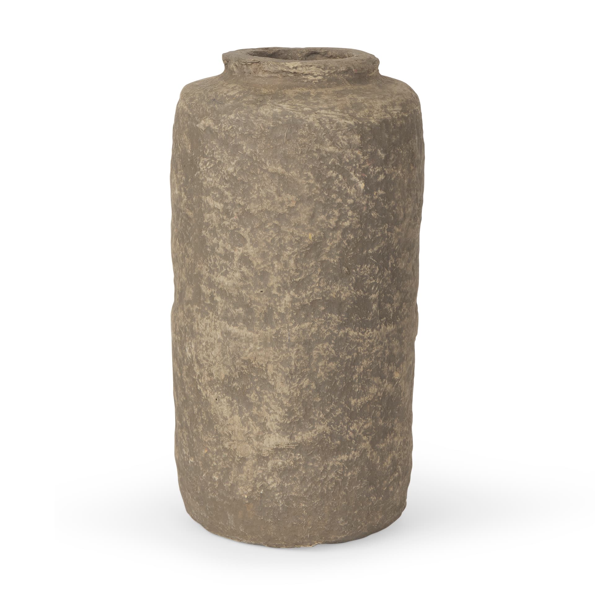 Bala Small Gray Paper Mache Vase — product photograph