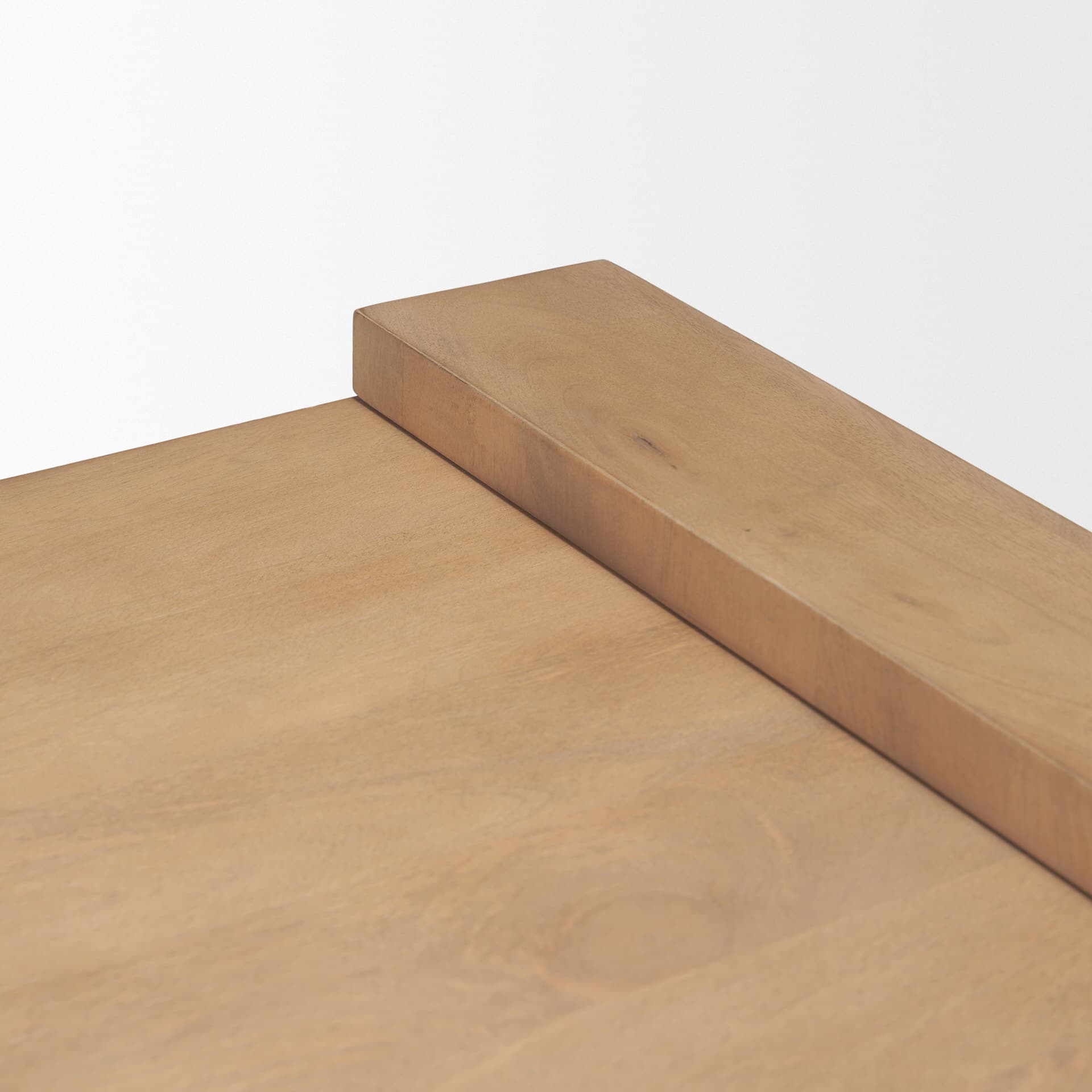 Wesson Light Brown Wood Accent Table — product photograph