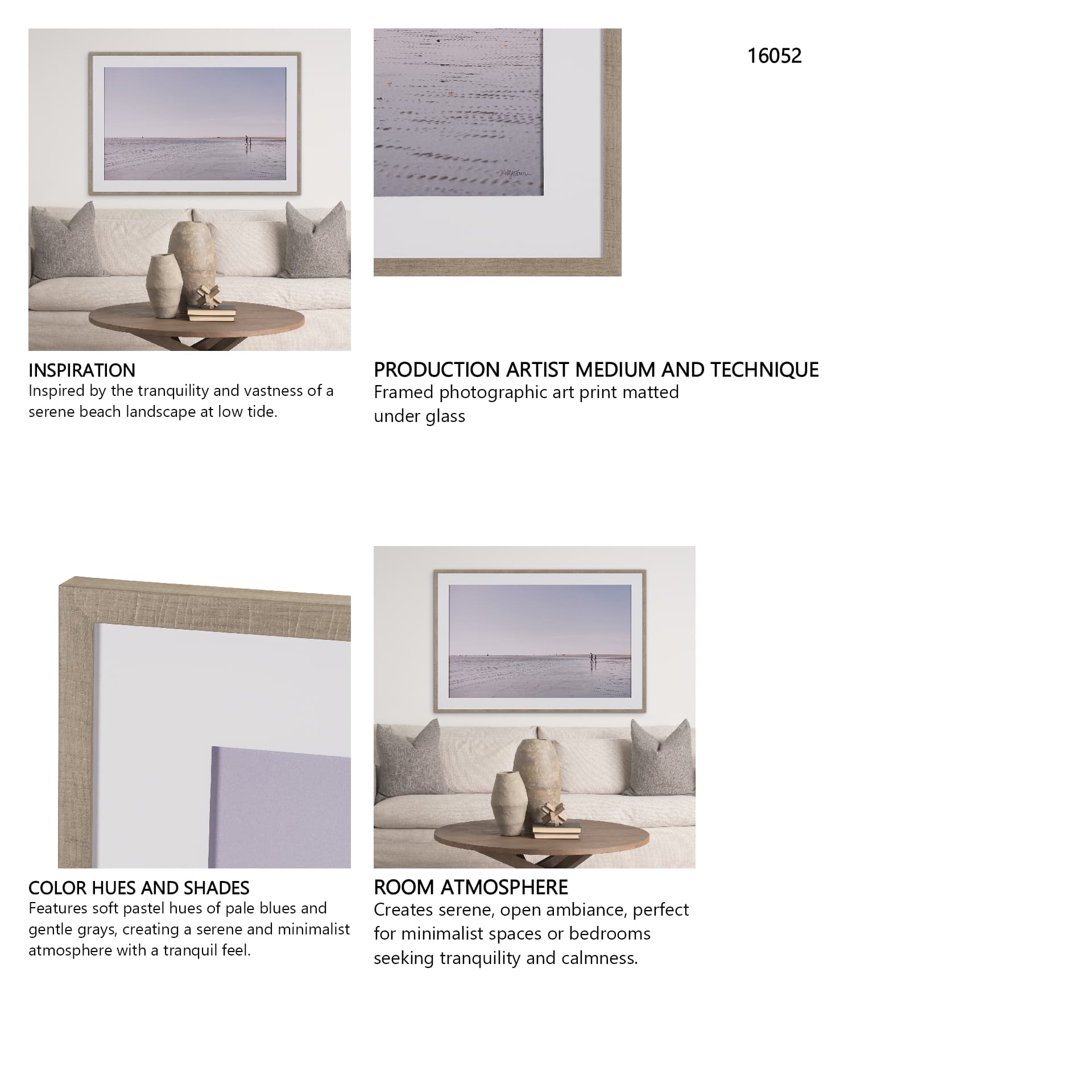 Morning Stroll by Kelly Frere Framed Art Print Matted under Glass — in a styled room