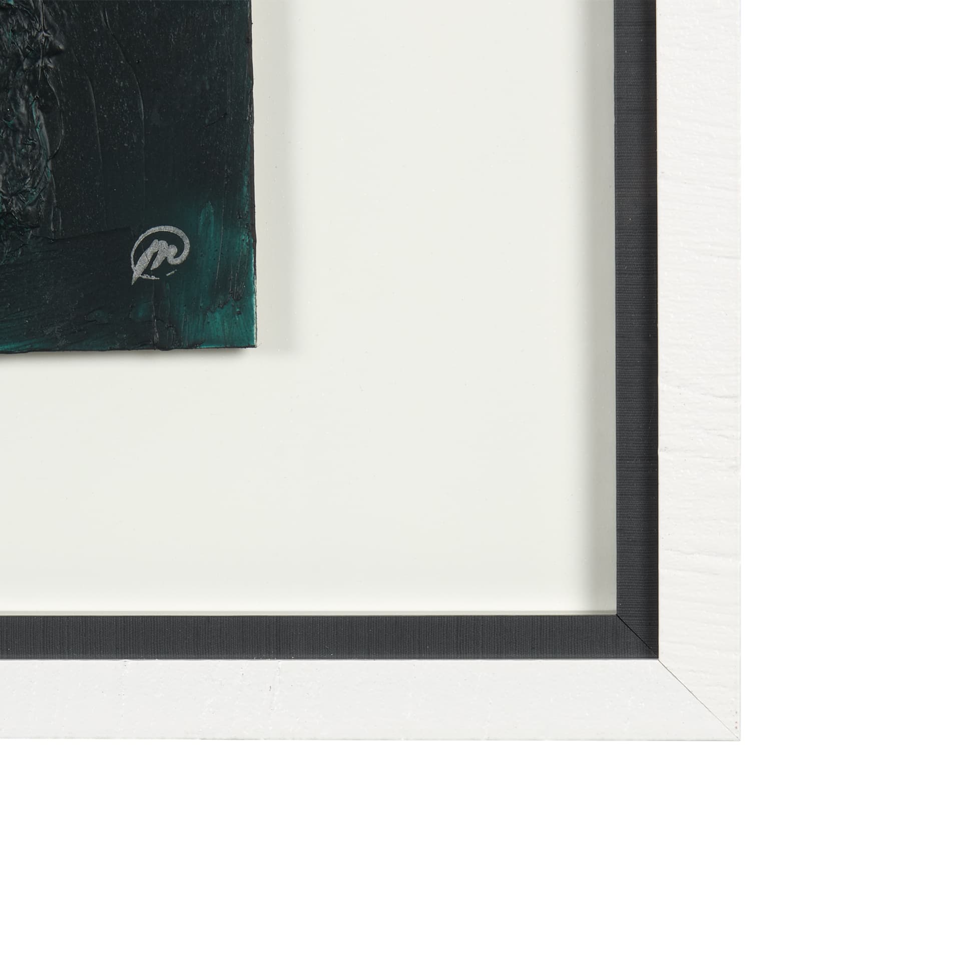 Tangled II by Studio M a handmade Original Framed Artwork under Glass — product photograph