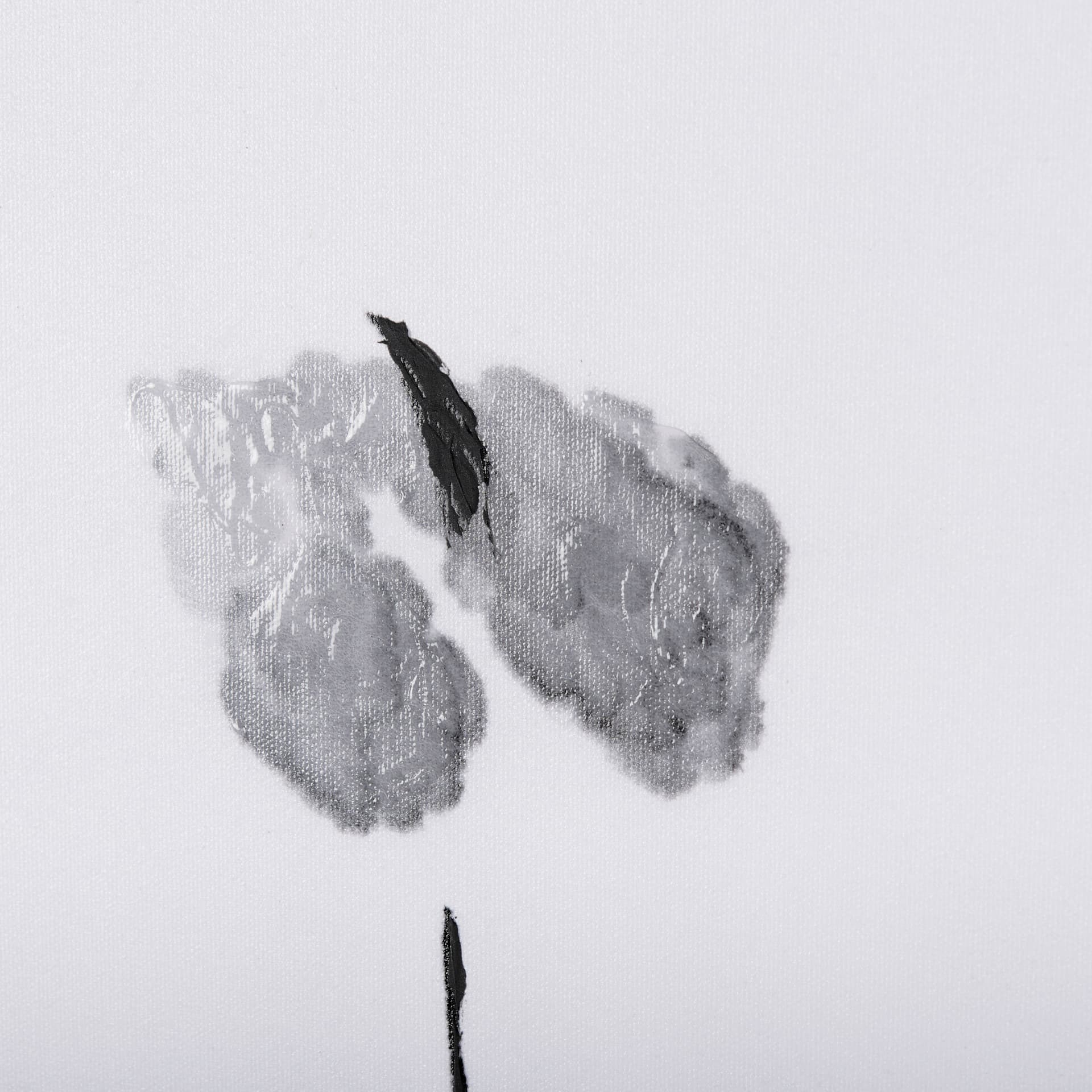Peace Lily I by Mercana Studio a Hand Embellished Textured Framed Art Print — product photograph